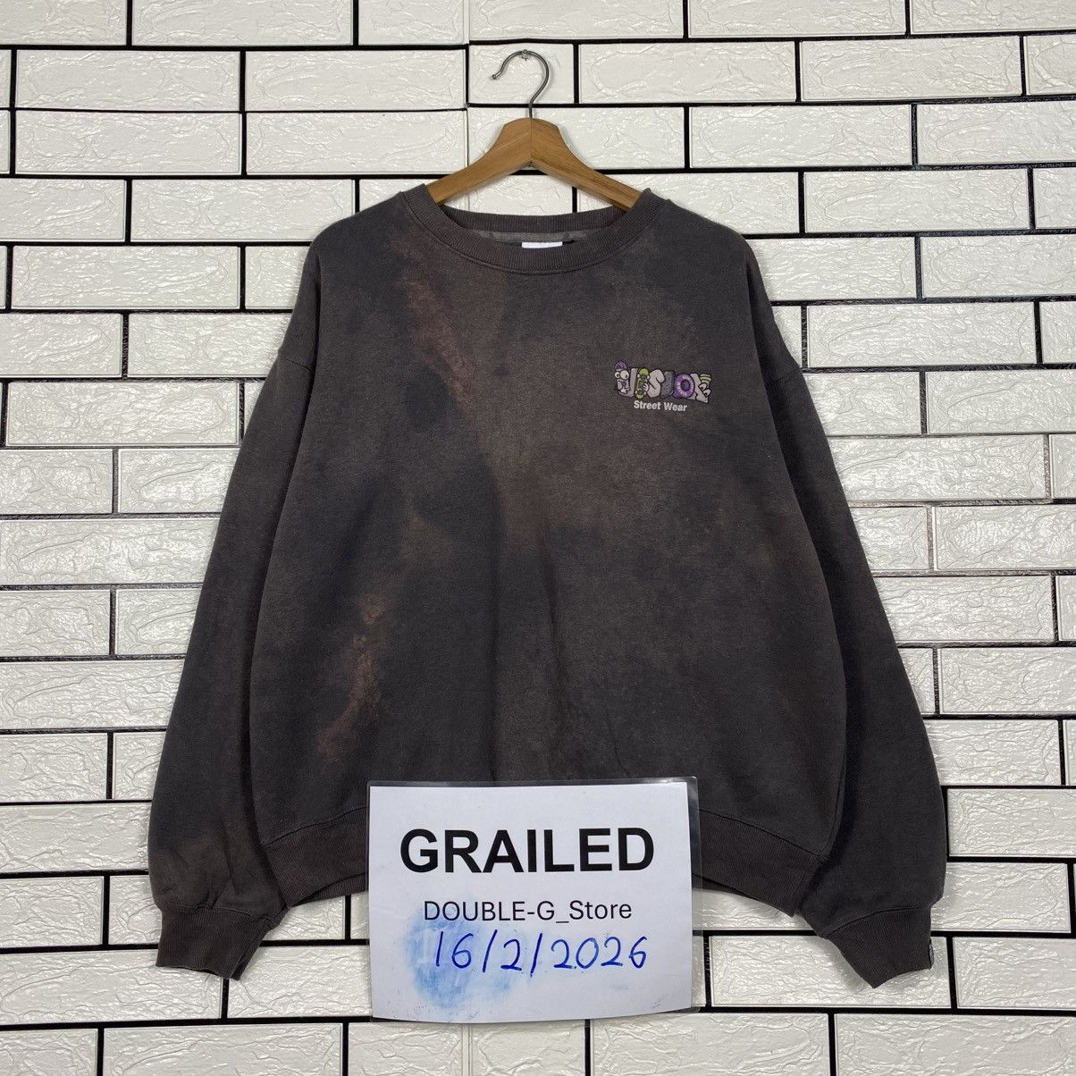 Japanese Brand Vintage Sweatshirt Vision Streetwear Sun Faded Big logo Size US M / EU 48-50 / 2 - 1 Thumbnail