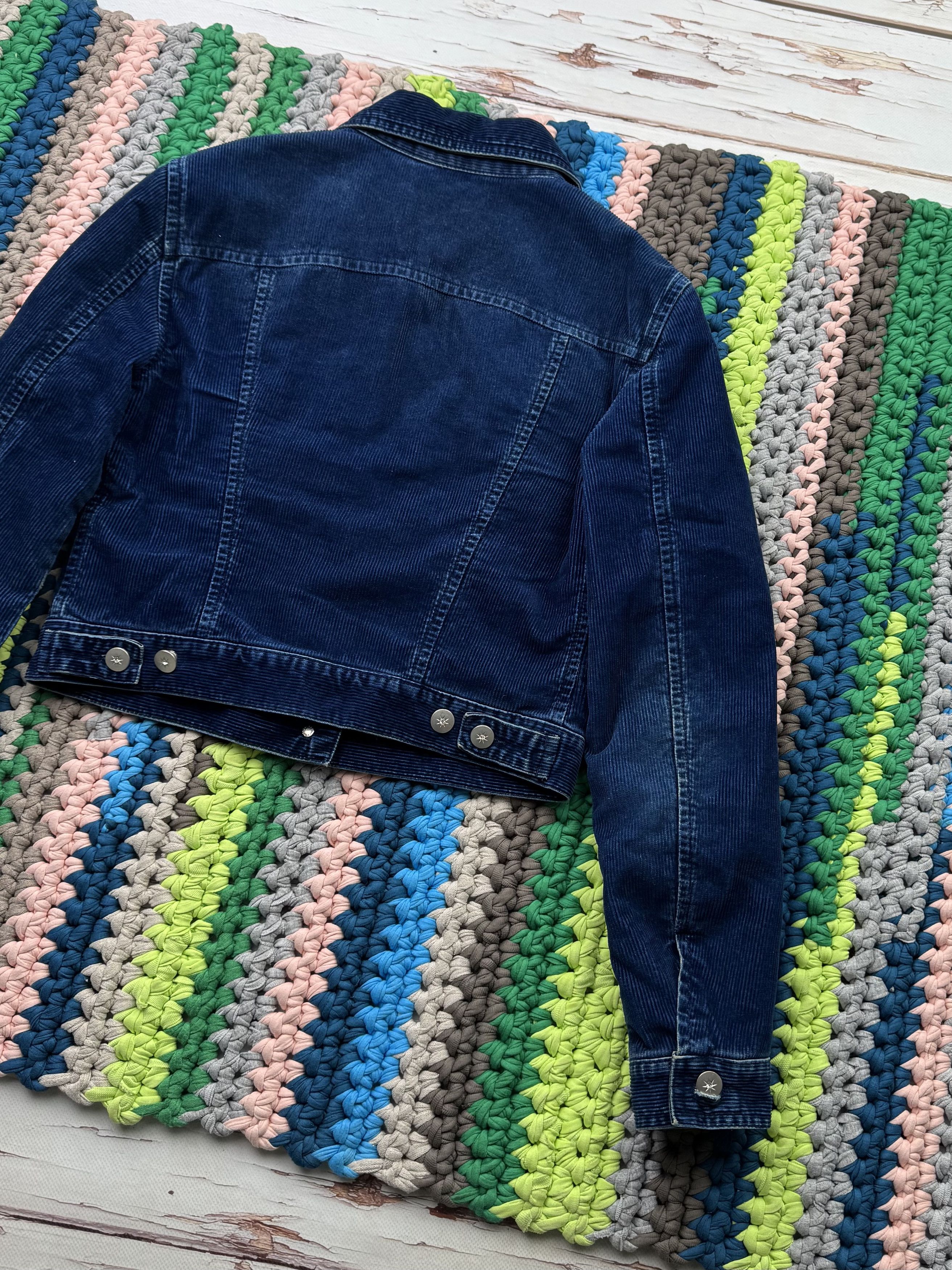 Chloe See by Chloe Vintage Cropped Corduroy Jacket (V172)(D10) Size XS / US 0-2 / IT 36-38 - 15 Thumbnail