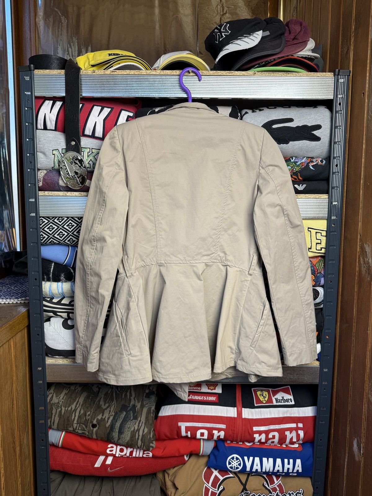 Japanese Brand Rare Denny Rose Beige Outerwear Size XS / US 0-2 / IT 36-38 - 2 Thumbnail