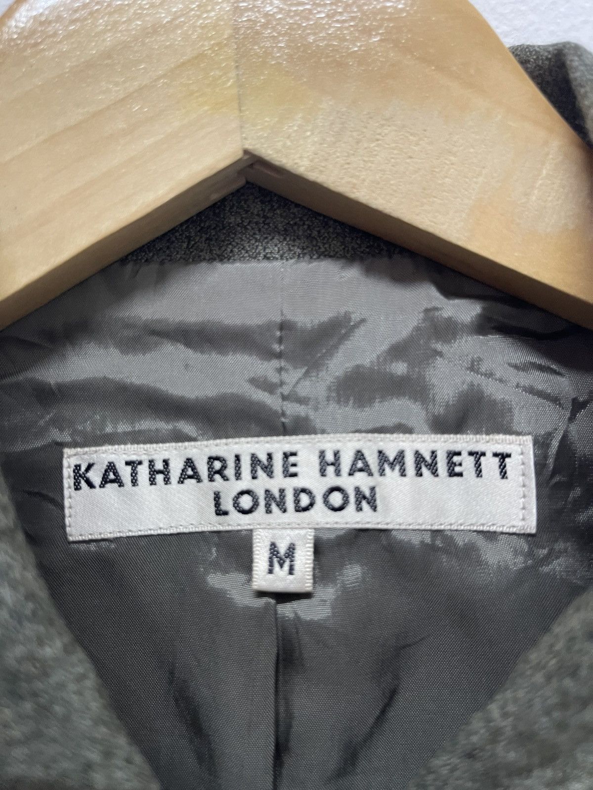 Katharine Hamnett London Vintage KATHARINE HAMNETT LONDON Crop Jacket Size M / US 6-8 / IT 42-44 - 3 Thumbnail