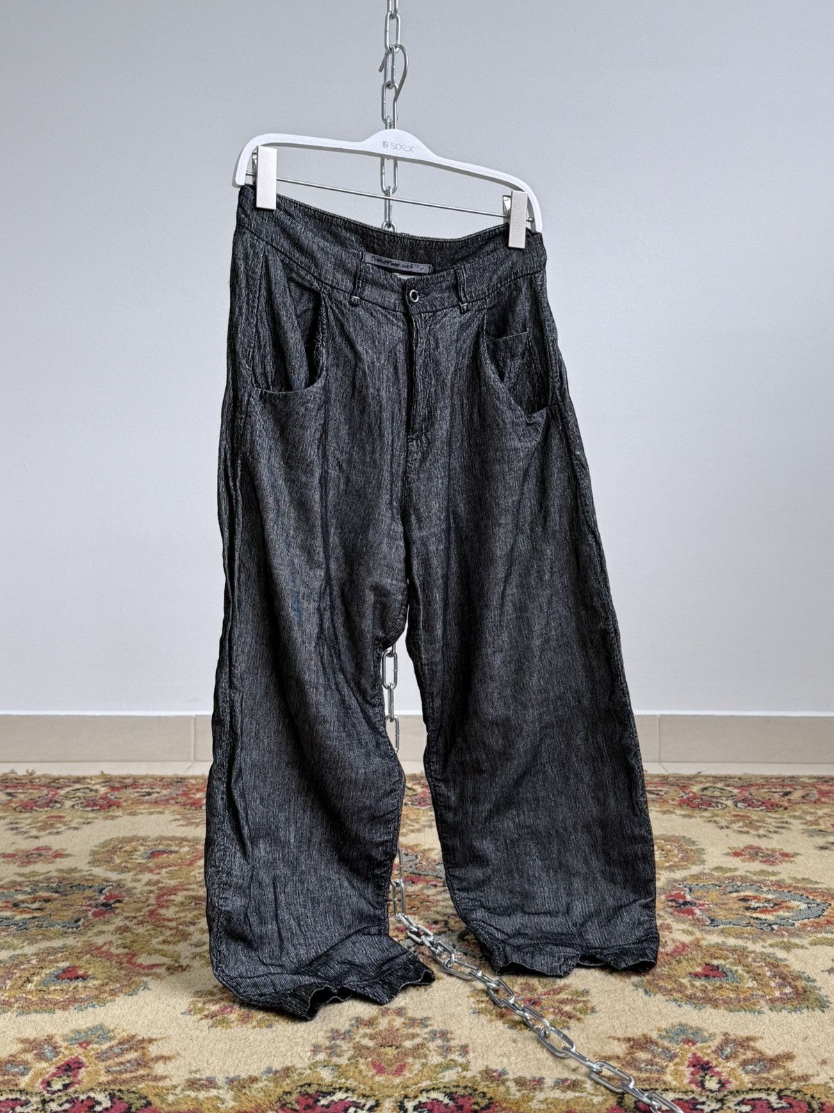 Transit Transit Par Such Metallic Pants Avant Garde Size 27" / US 4 / IT 40 - 1 Thumbnail