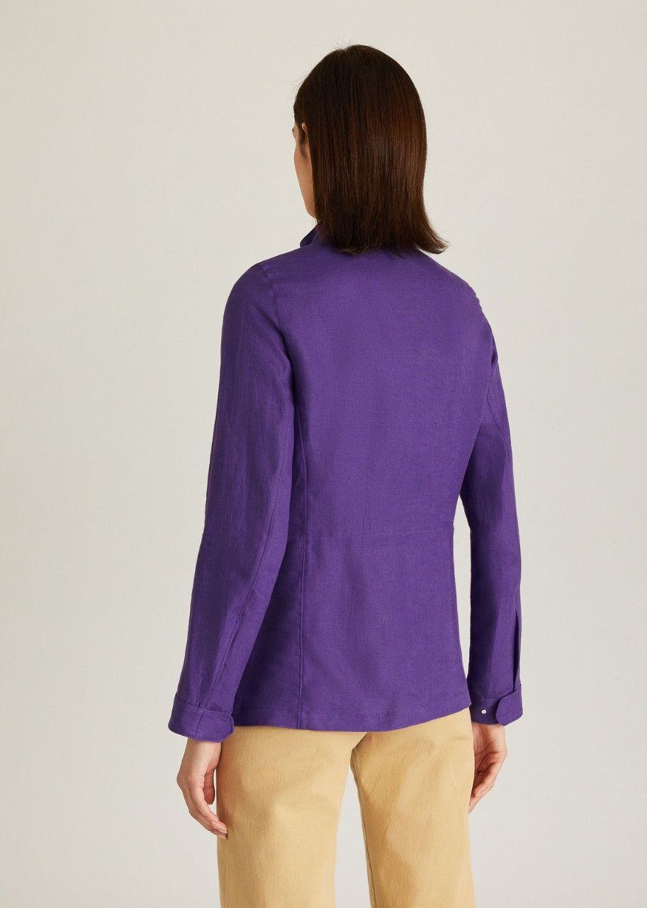 Loro Piana o1srvl11e0424 Jacket in Purple Size S / US 4 / IT 40 - 5 Thumbnail