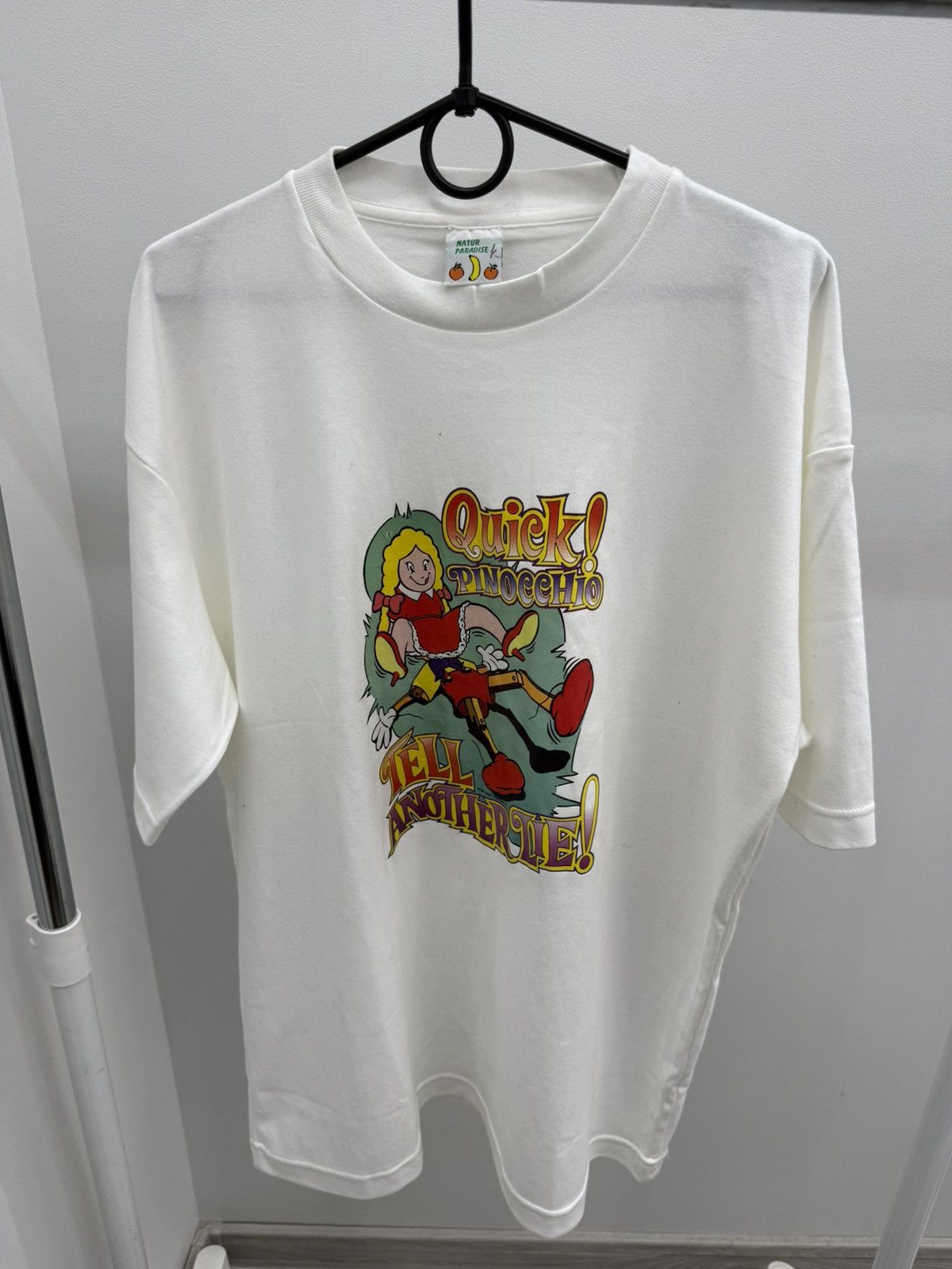 Vintage Pinocchio Fan T Shirt 90s Very Rare Size US XL / EU 56 / 4 - 1 Thumbnail