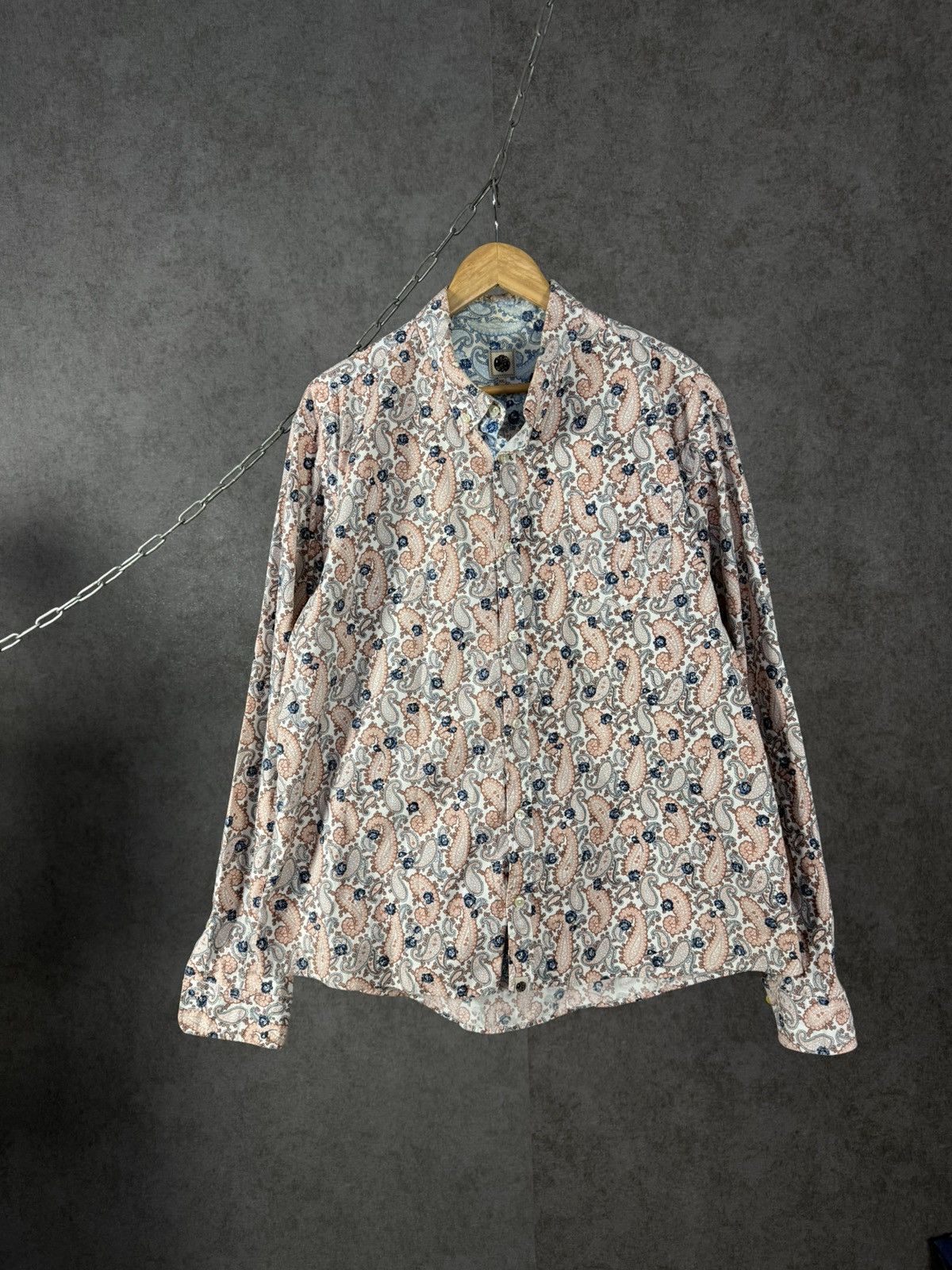 Pretty Green Pretty Green designer art crazy shirt Size US XXL / EU 58 / 5 - 1 Thumbnail