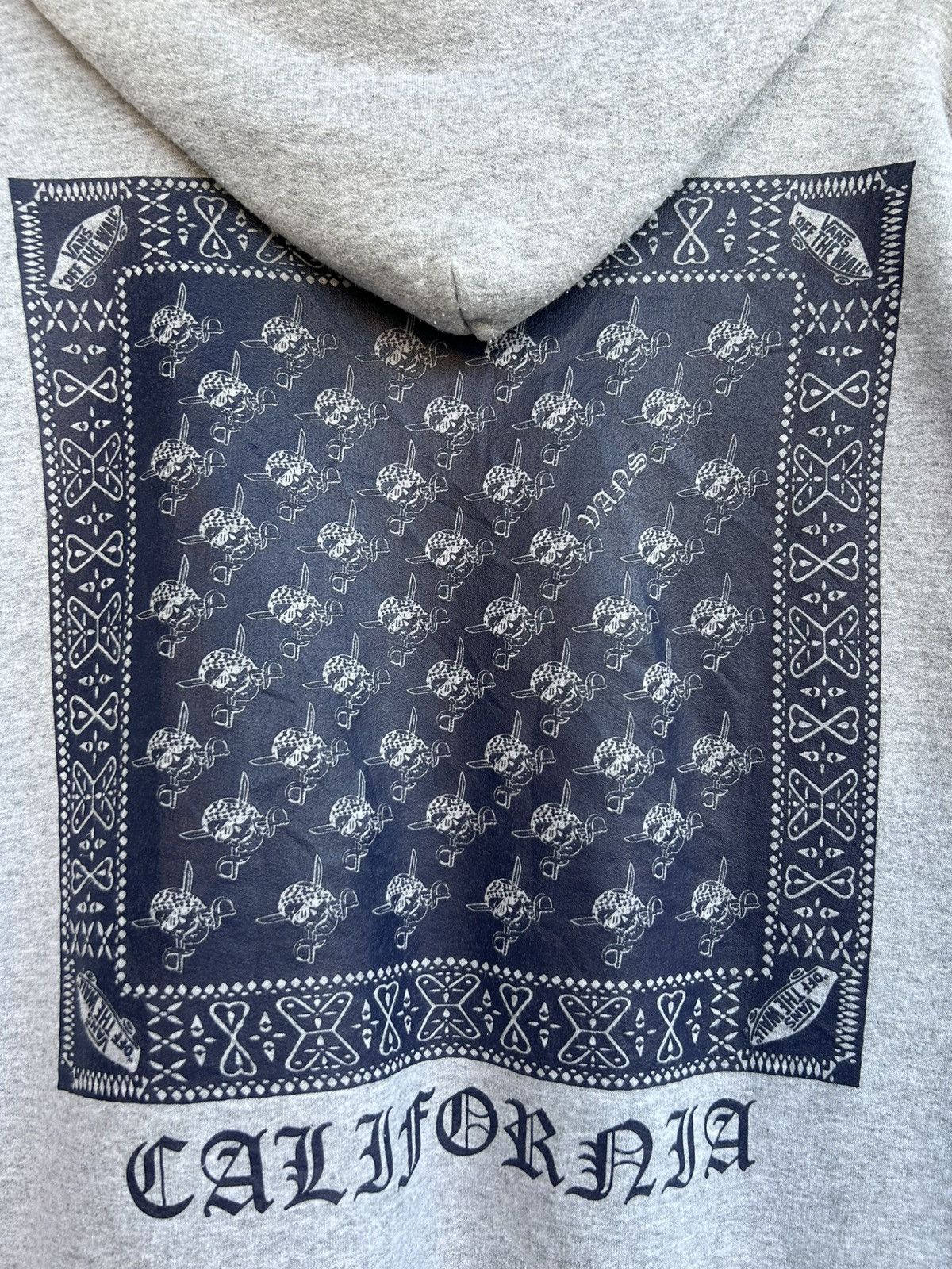 Vans Vintage Vans California Bandana Printed Hoodie Size US L / EU 52-54 / 3 - 9 Thumbnail