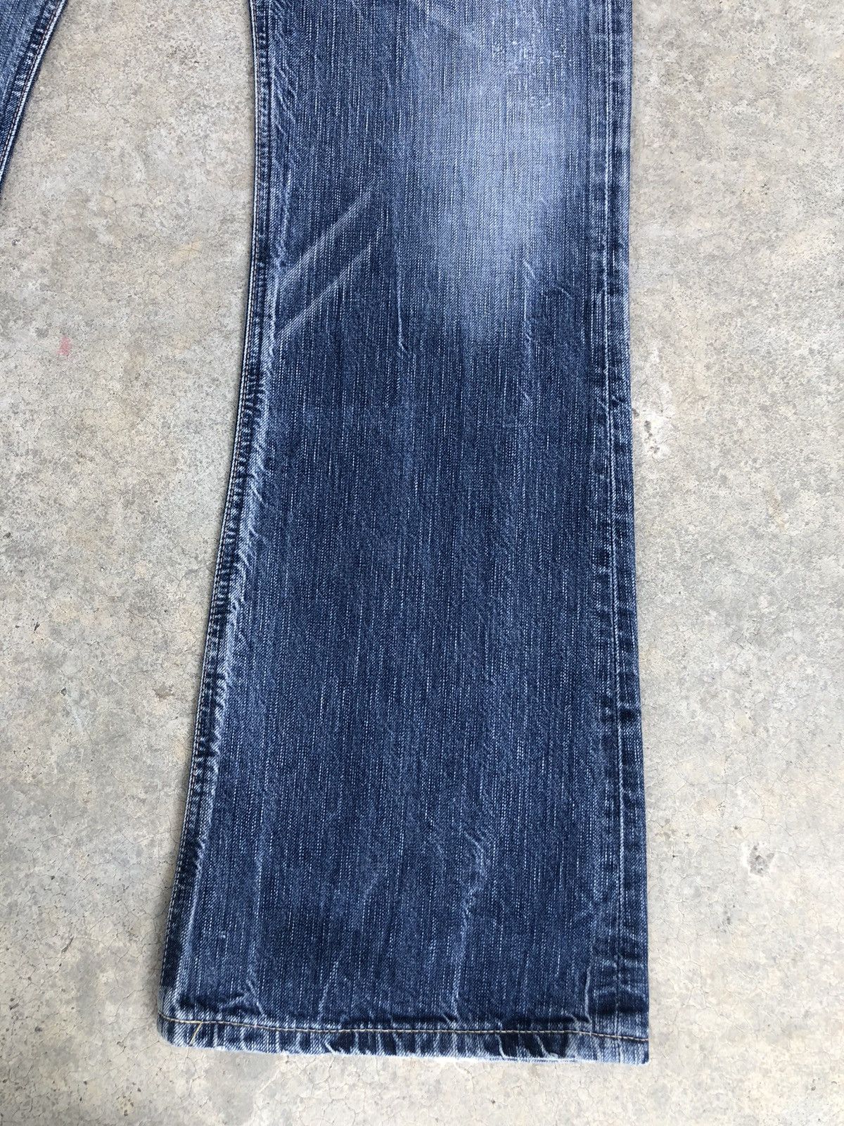 If Six Was Nine Japanese Edwin 503 Flared Jeans Distressed Jeans Size US 34 / EU 50 - 7 Thumbnail