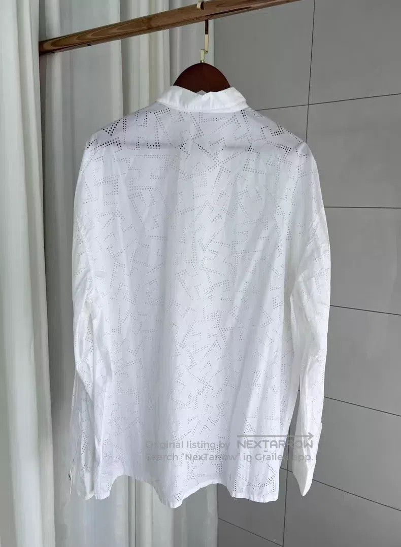 Hermes Hermes size 41 Cutout design cotton shirt Size US M / EU 48-50 / 2 - 2 Thumbnail