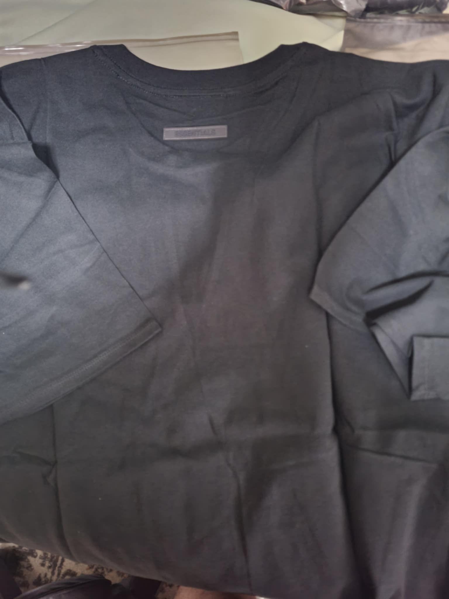 Fear of God Fear OF God Essential T-Shirt black SZ XXL Size US XXL / EU 58 / 5 - 4 Thumbnail