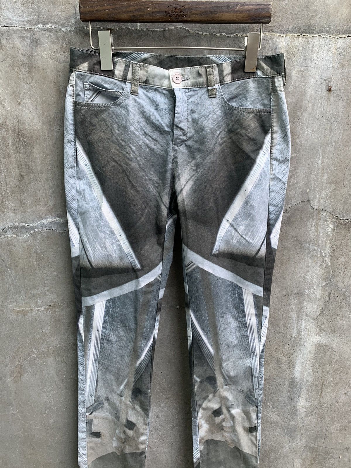 Maison Margiela 2014 Graphic Art Pants Size 29" - 4 Thumbnail