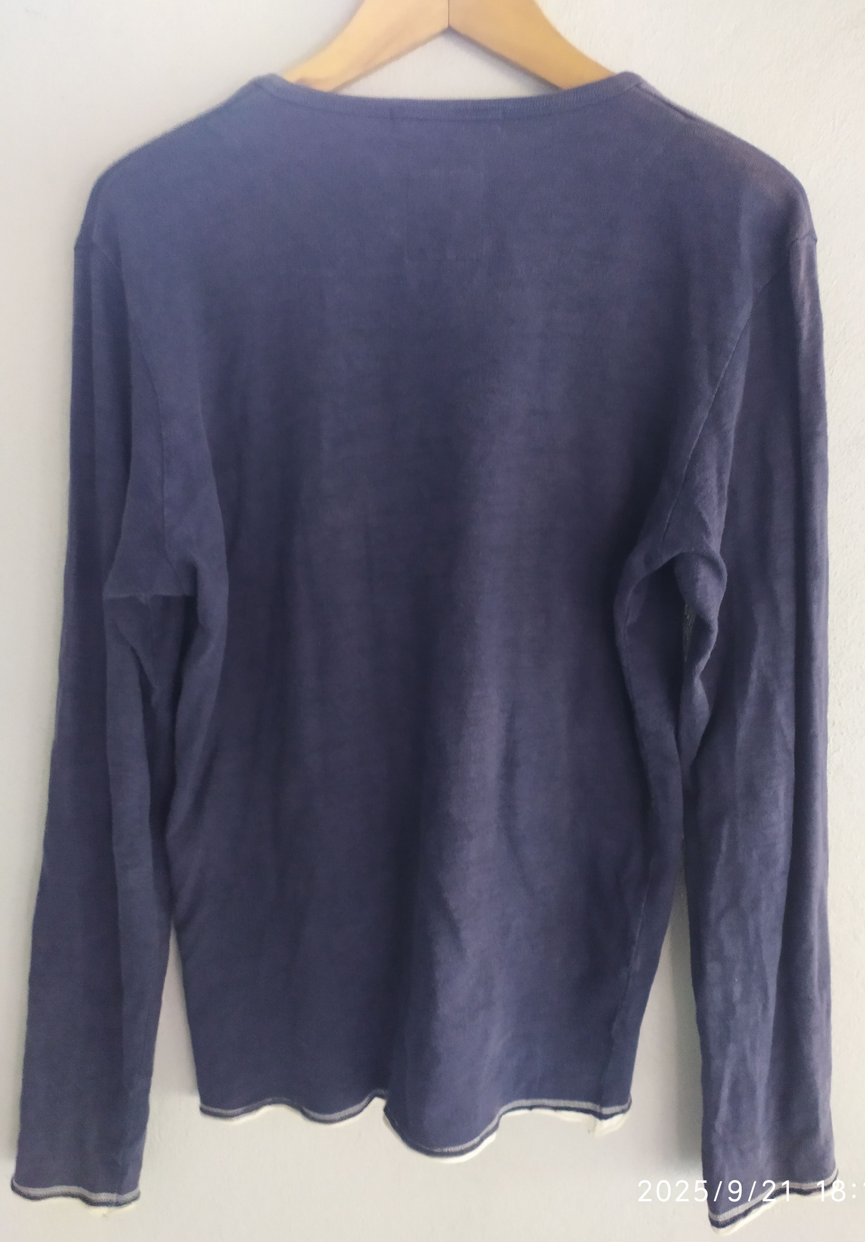 If Six Was Nine Japanese Beams double layer Long slevee Shirt Size US M / EU 48-50 / 2 - 2 Thumbnail