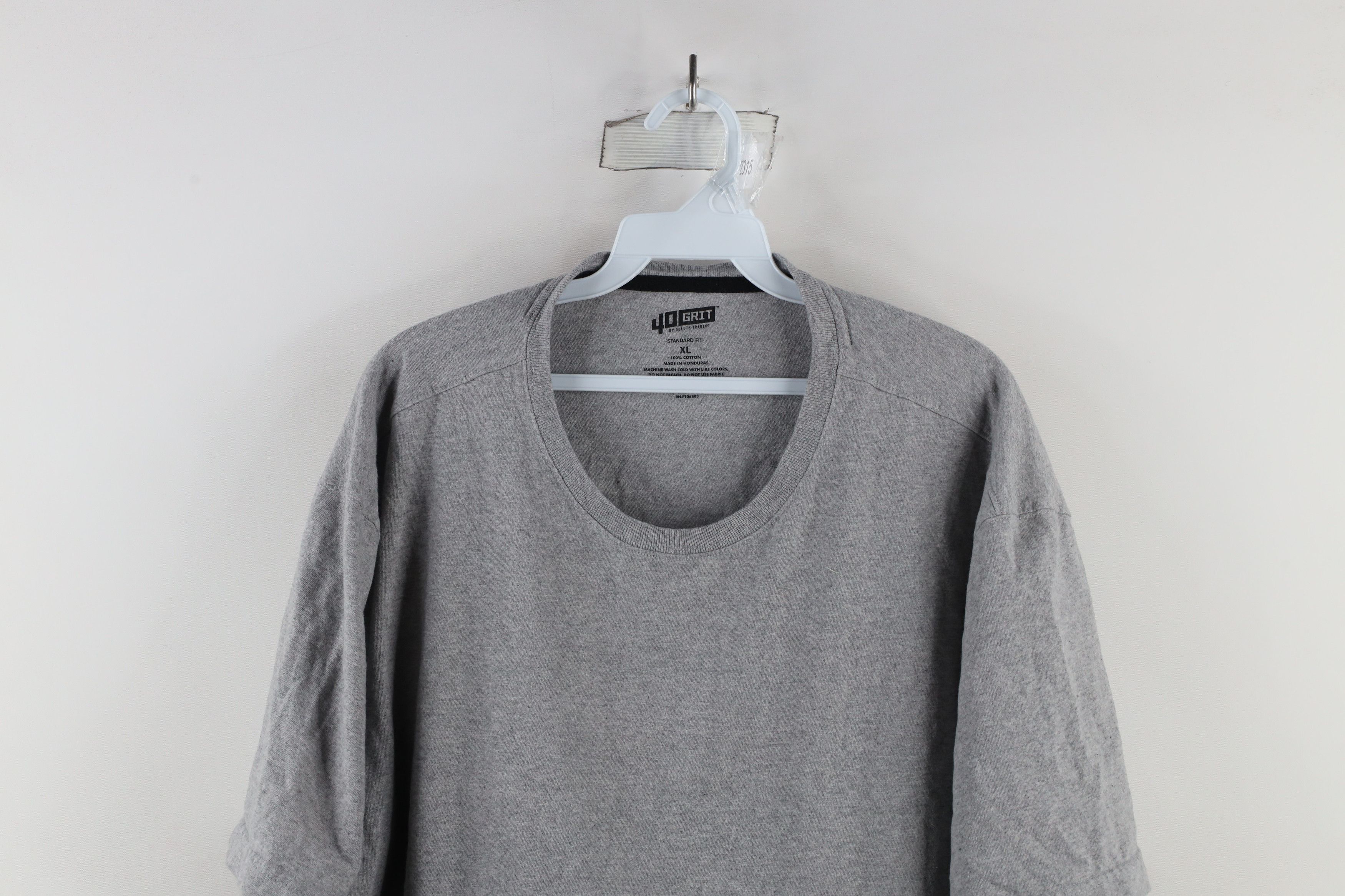Duluth Trading Company × Vintage Duluth Trading Co 40 Grit Blank Short Sleeve T-Shirt Gray Size US XL / EU 56 / 4 - 2 Thumbnail