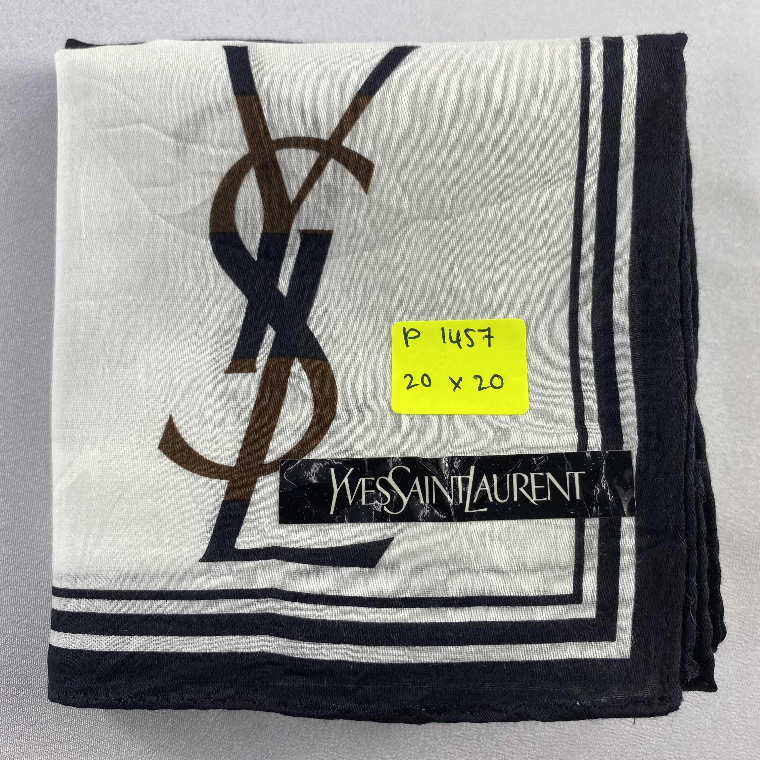 Vintage Yves Saint Laurent Handkerchief / Neckerchief-P1457 Size ONE SIZE - 6 Thumbnail