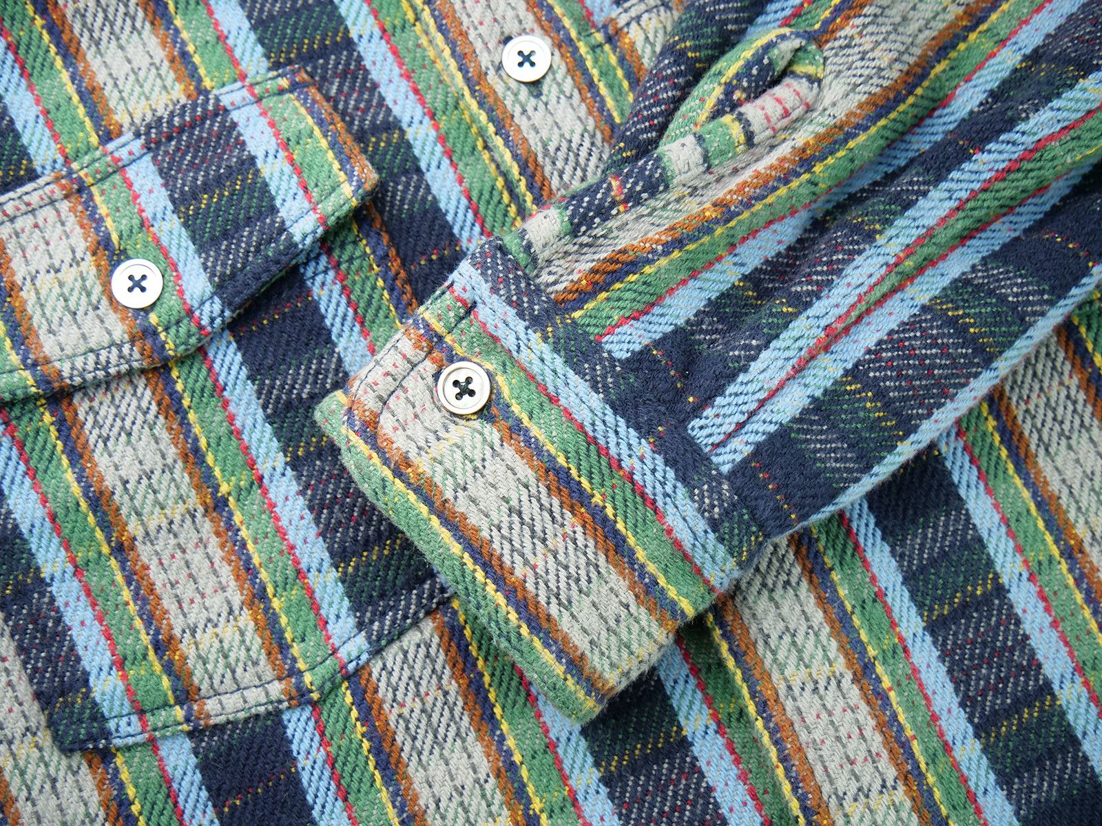 Nigel Cabourn Nigel Cabourn made in Japan flannel shirt Size US M / EU 48-50 / 2 - 4 Thumbnail