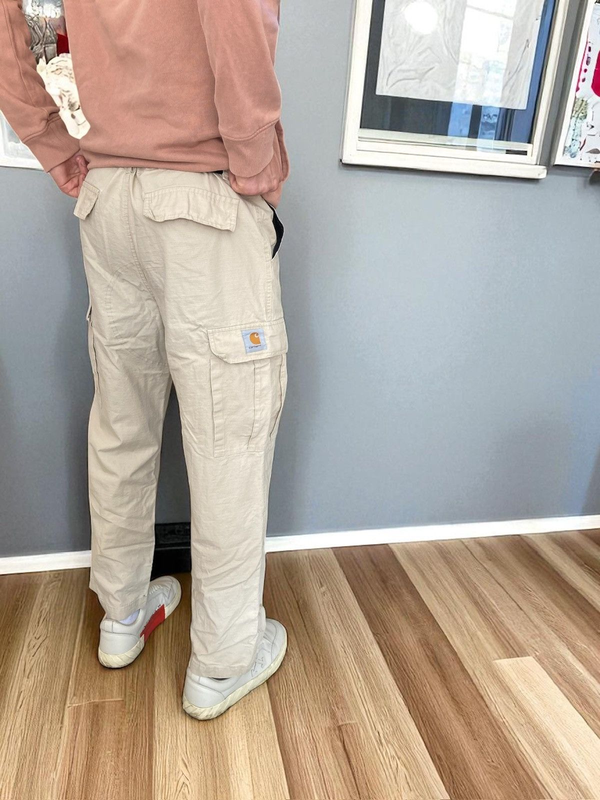 Carhartt Vintage carhartt cargo pants S 30 drip y2k uk drill opium Size US 30 / EU 46 - 1 Thumbnail