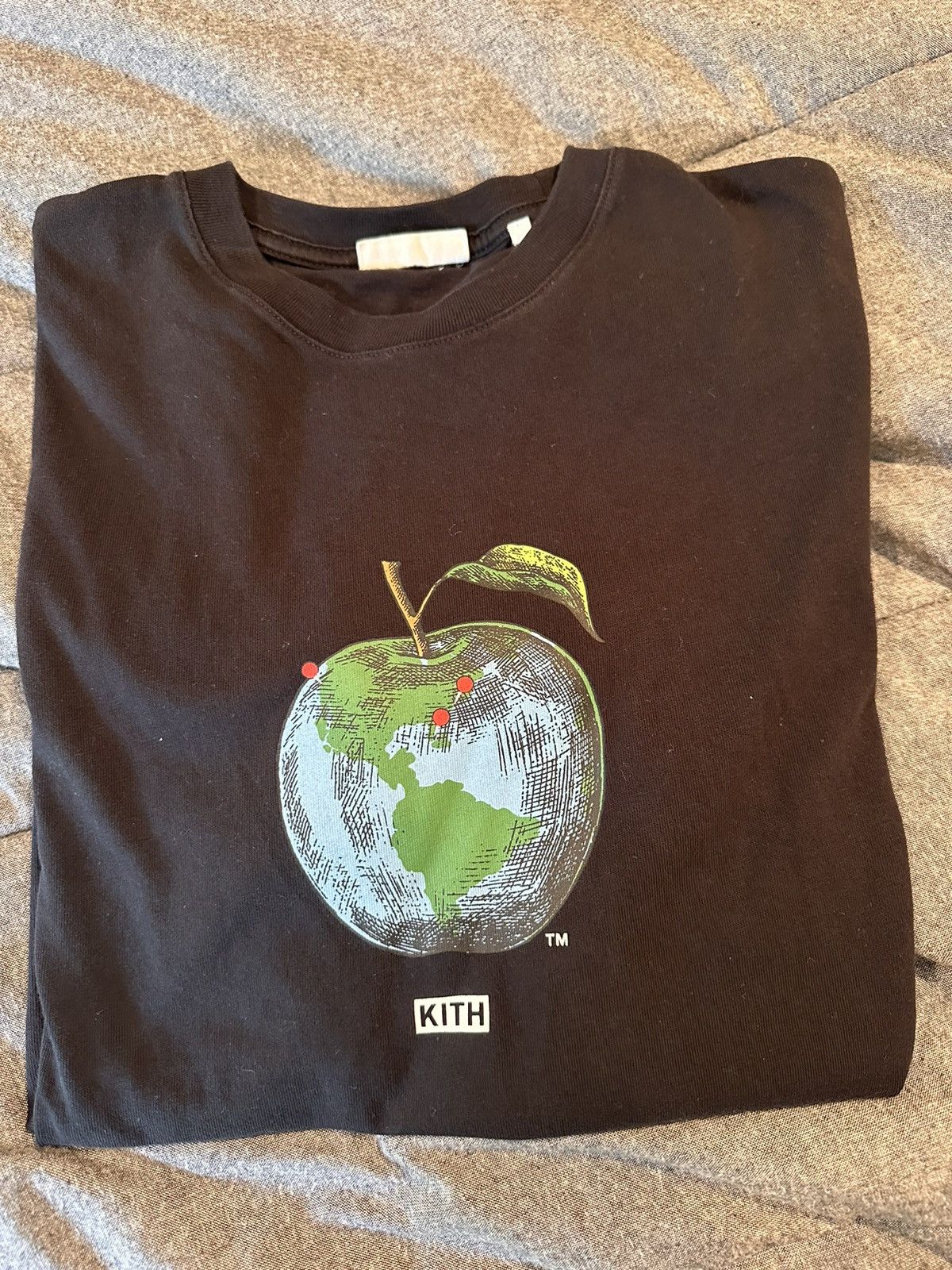 Kith Kith Globe Tee Black XS Size US XS / EU 42 / 0 - 1 Thumbnail