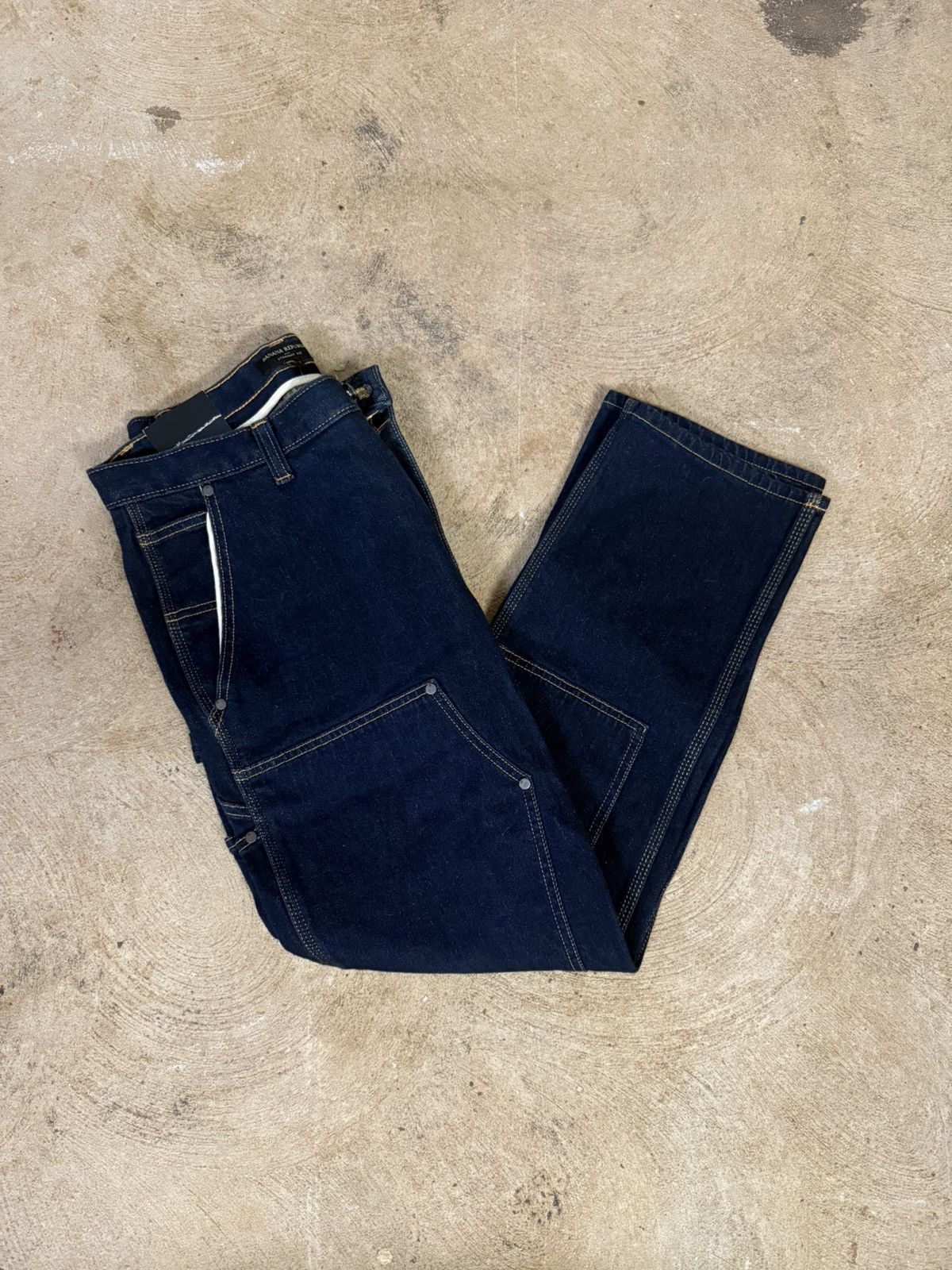 Banana Republic Dark Blue Wash Carpenter Pants Size 32 Size US 32 / EU 48 - 1 Thumbnail
