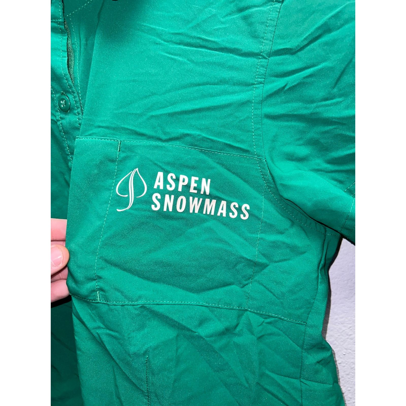 Helly Hansen Womens Helly Hansen Top Aspen Snowmass Green Shirt Small Size S / US 4 / IT 40 - 2 Thumbnail