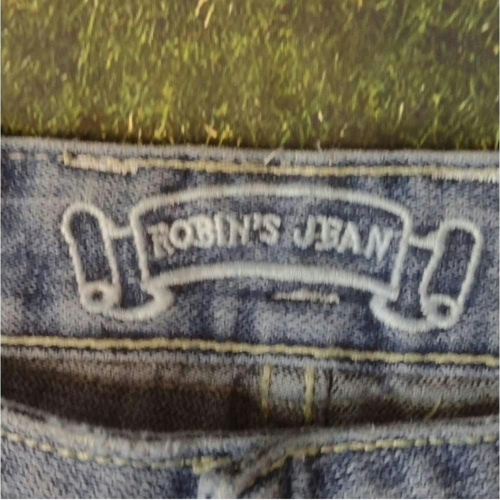 Robins Jeans ROBIN'S JEAN - croco blue cross jeans size 38 big & tall Size US 38 / EU 54 - 4 Thumbnail