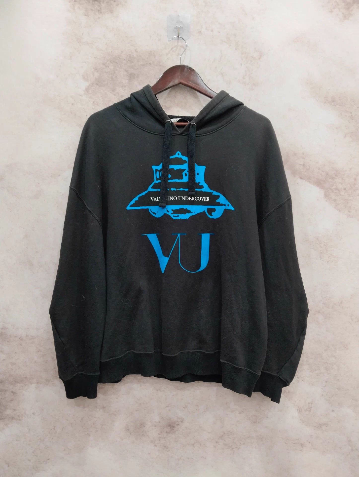 Valentino Valentino Logo Print Hooded Sweatshirt L Size US L / EU 52-54 / 3 - 1 Thumbnail
