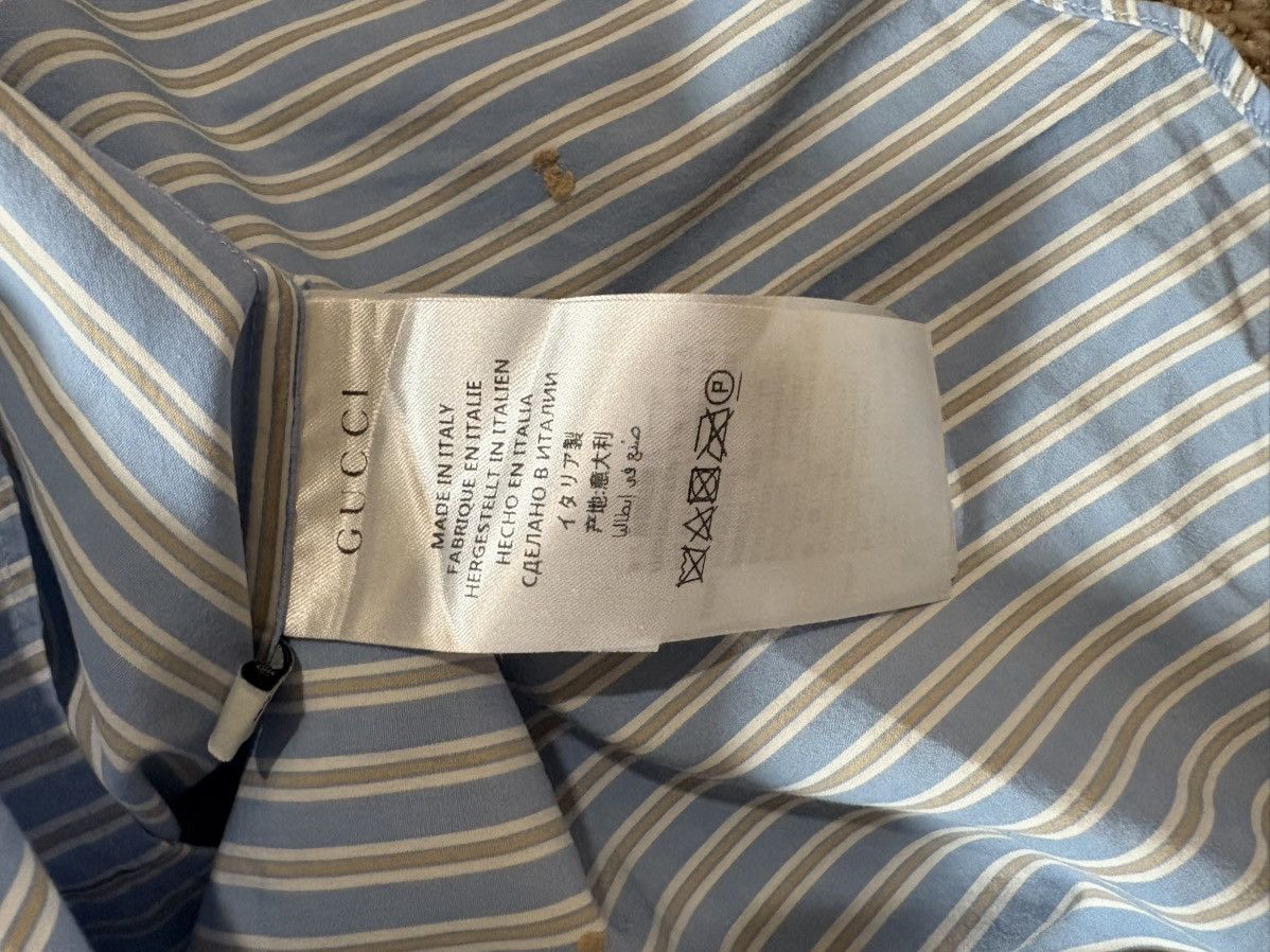 Gucci Gucci gg striped shirt Size US M / EU 48-50 / 2 - 7 Thumbnail