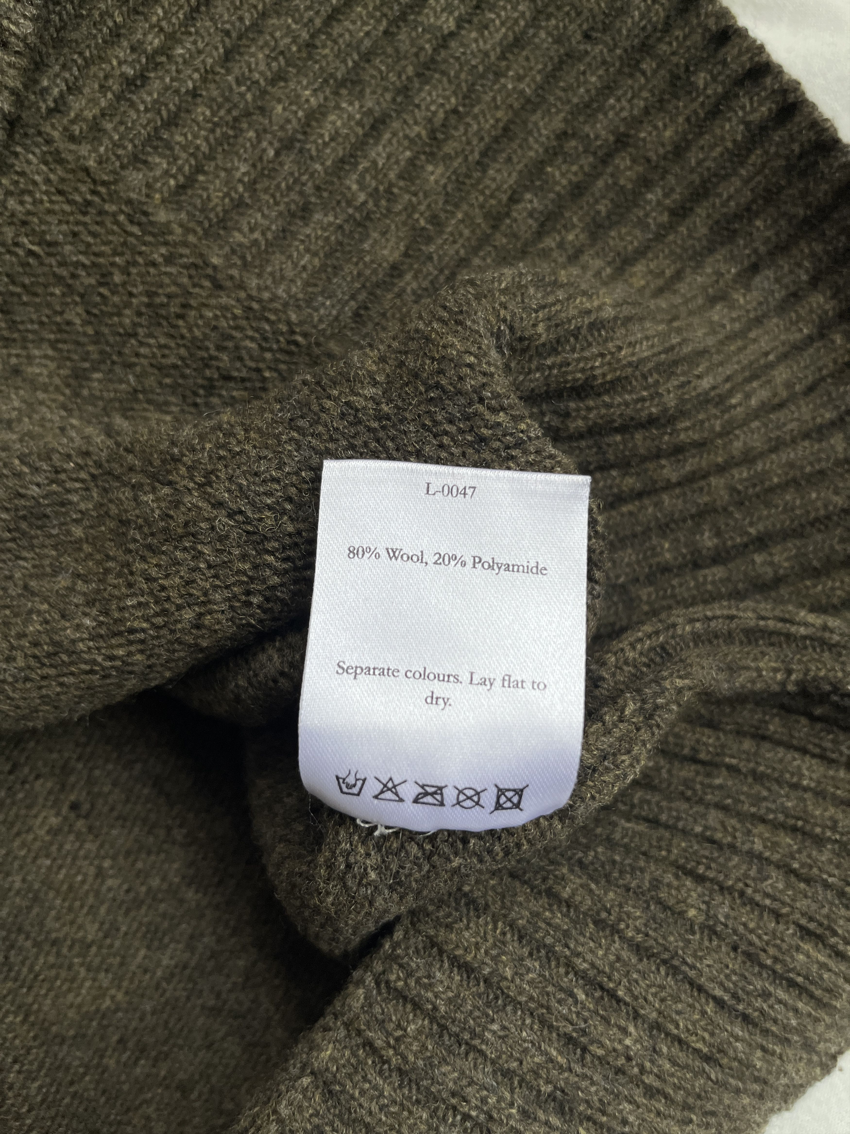 Olive OLIVE WOOL VEST Size US M / EU 48-50 / 2 - 3 Thumbnail
