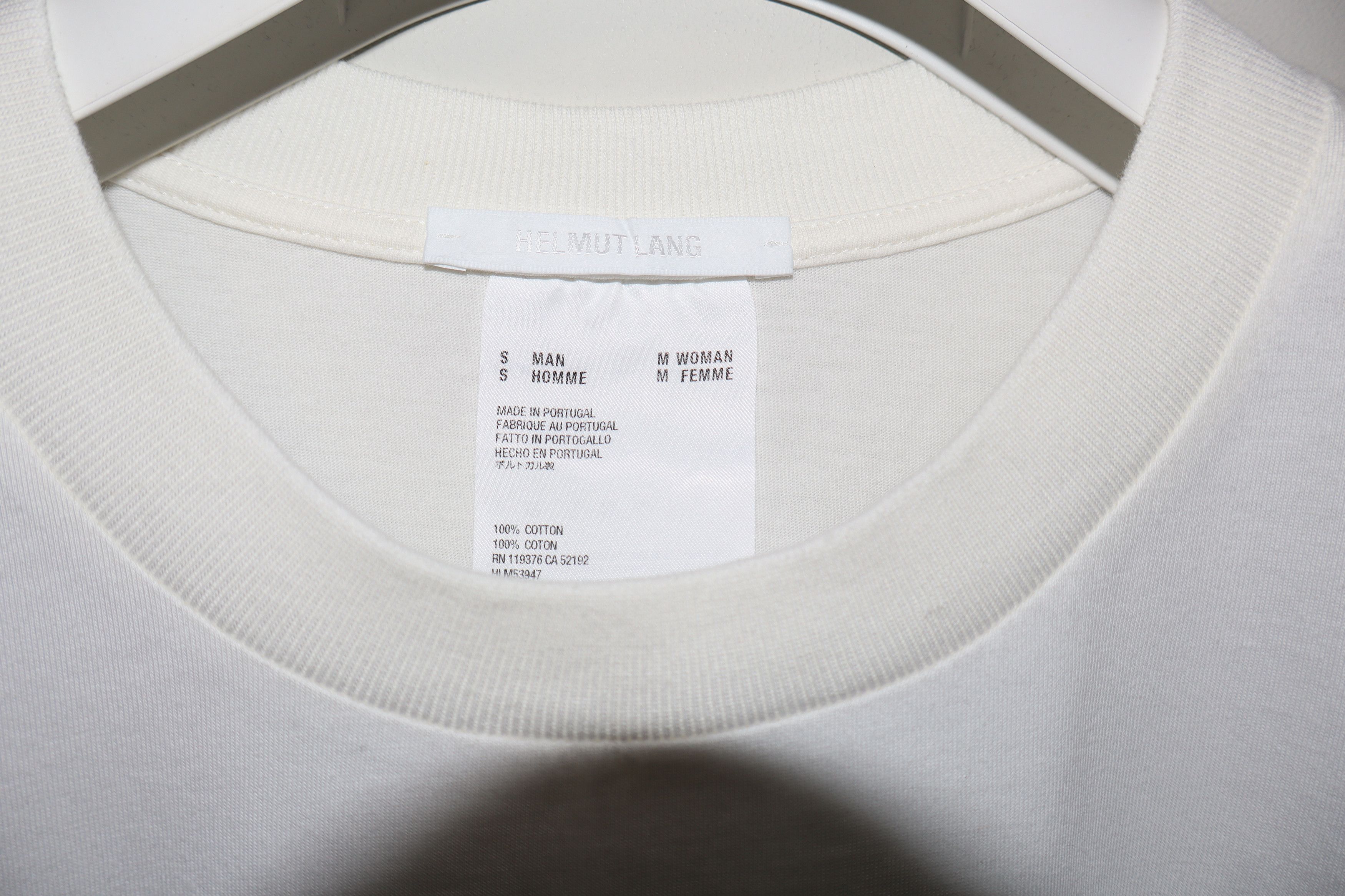 Helmut Lang Saintwoods Edition logo t-shirt Size US S / EU 44-46 / 1 - 4 Thumbnail