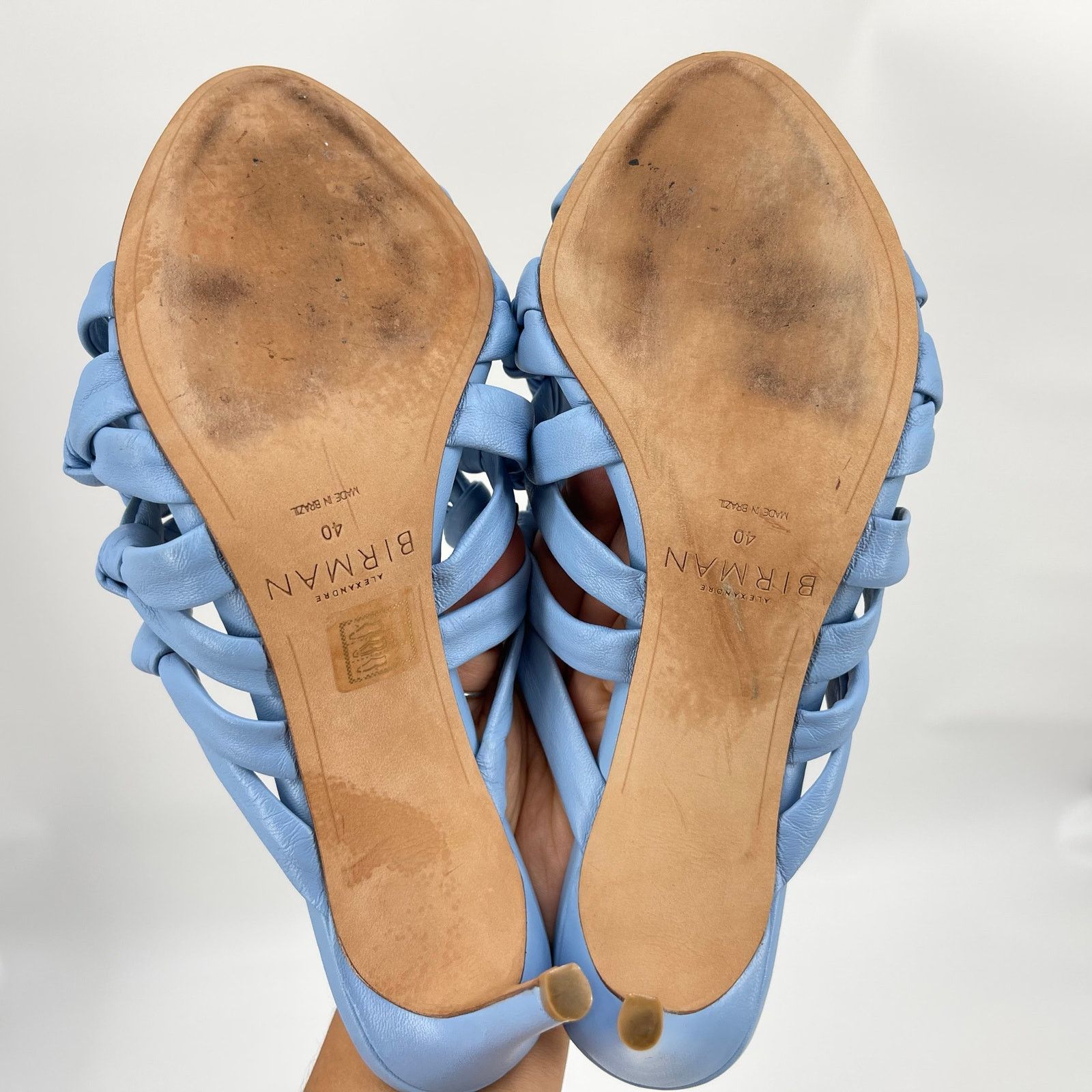 Alexandre Birman Alexandre Birman | Solange Intreccio 85 Blue 40 / US 10 Size US 10 / IT 40 - 14 Thumbnail