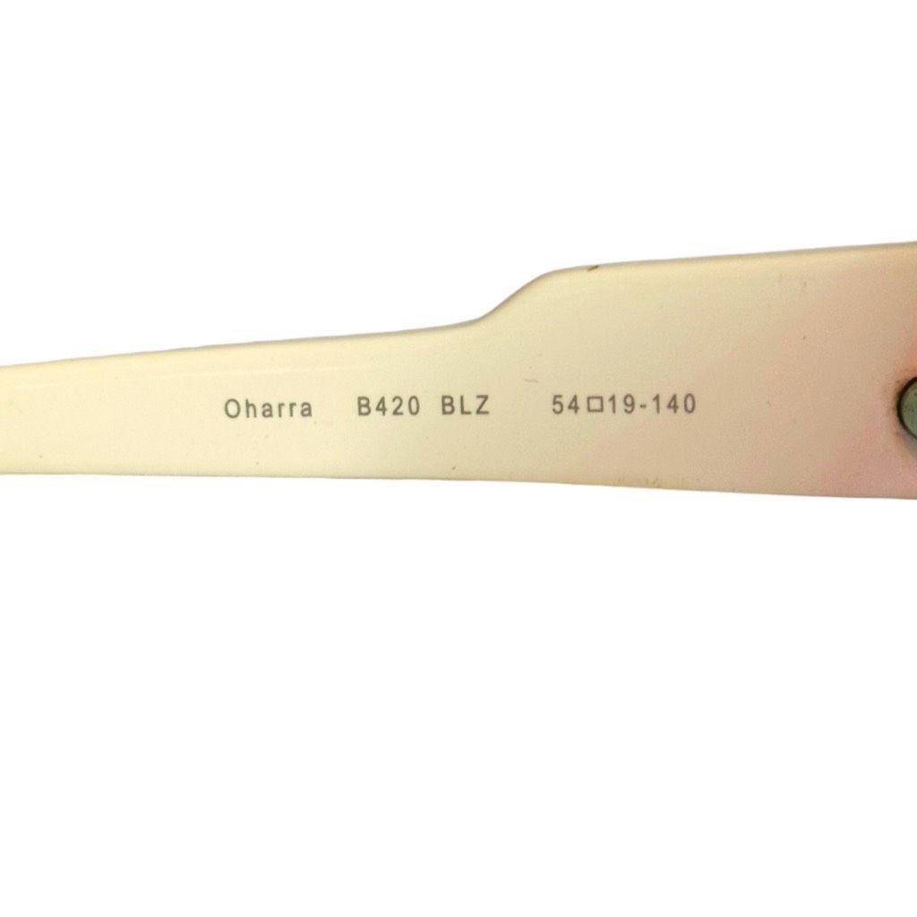 Ted Baker TED BAKER OHara B 420 BLZ 54[]19 140 Black White Sunglasses Size ONE SIZE - 7 Thumbnail