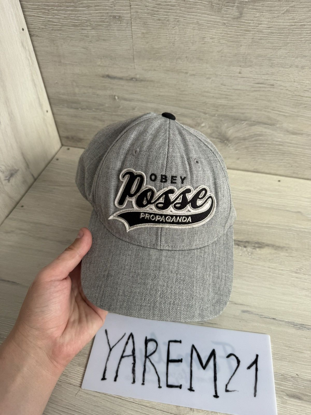 Obey Obey vintage cap hat Size ONE SIZE - 2 Thumbnail