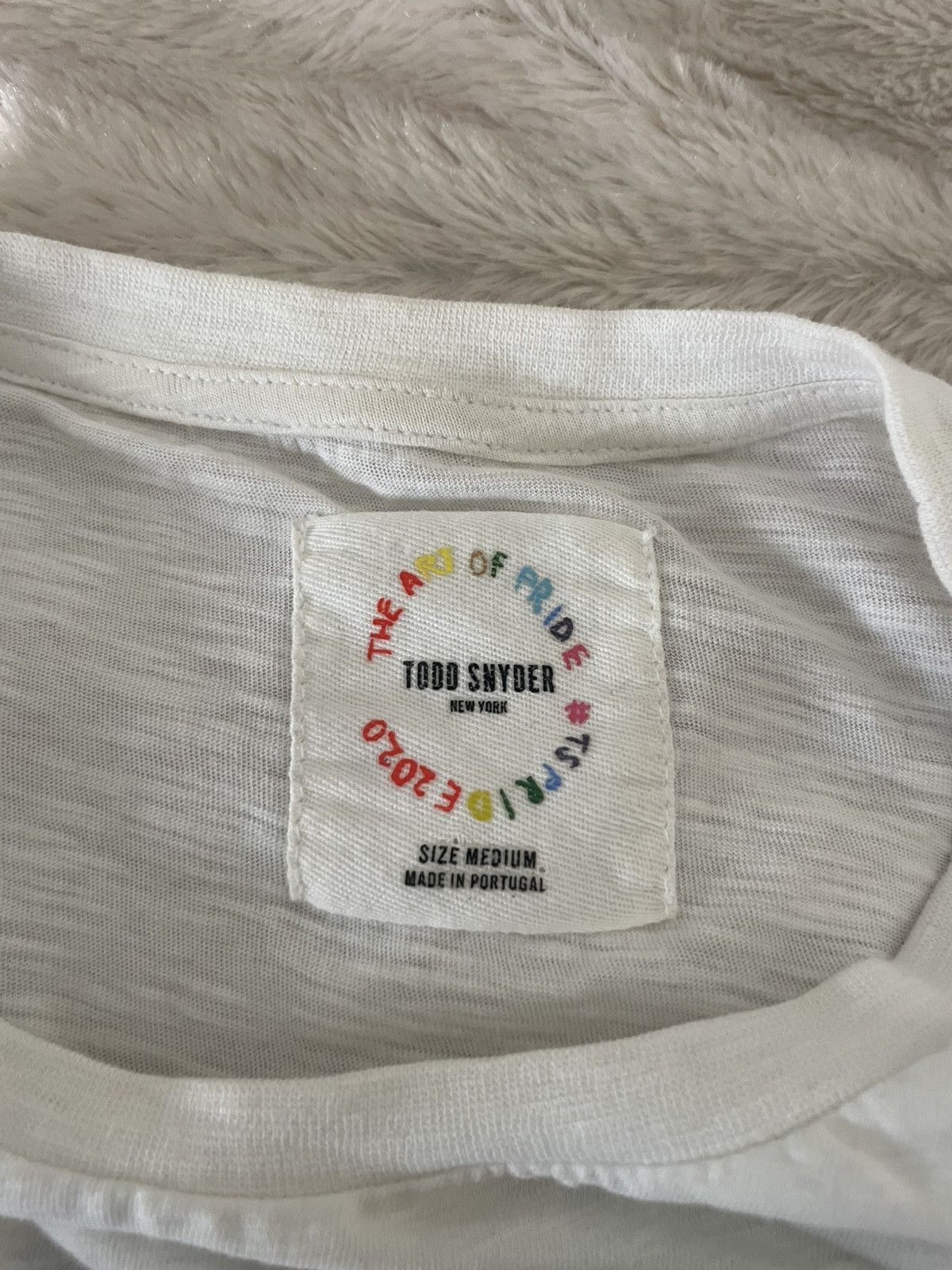 Todd Snyder TS PRIDE 2020 The Art of Pride T shirt Size US M / EU 48-50 / 2 - 7 Thumbnail