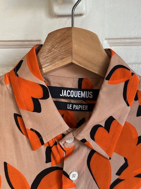 Jacquemus Jacquemus Le Papier Baou Shirt Size Small / 44 Size US S / EU 44-46 / 1 - 2 Thumbnail