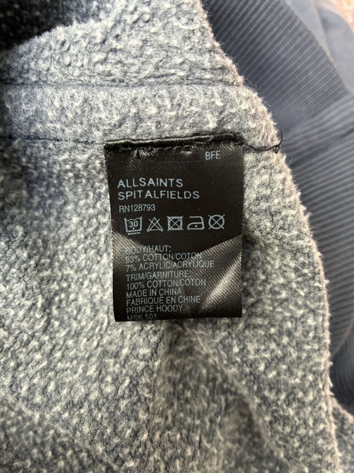 Allsaints ALLSAINTS SPITALFIELDS COTTON HEAVYWEIGHT HOODIE Size US M / EU 48-50 / 2 - 11 Thumbnail