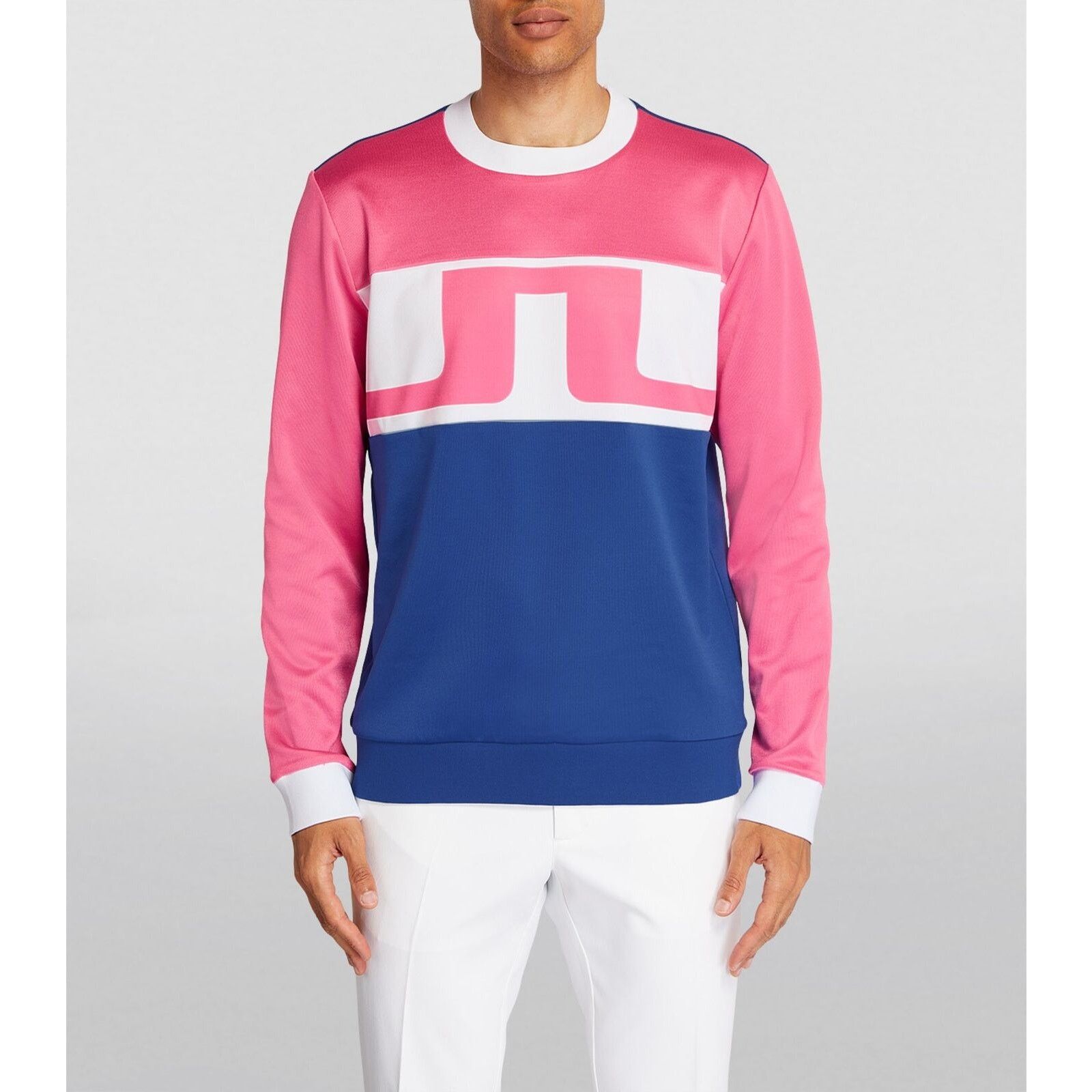 J.Lindeberg J. Lindeberg Men's Jones Pullover Crewneck Satin Sweater Size US M / EU 48-50 / 2 - 2 Thumbnail