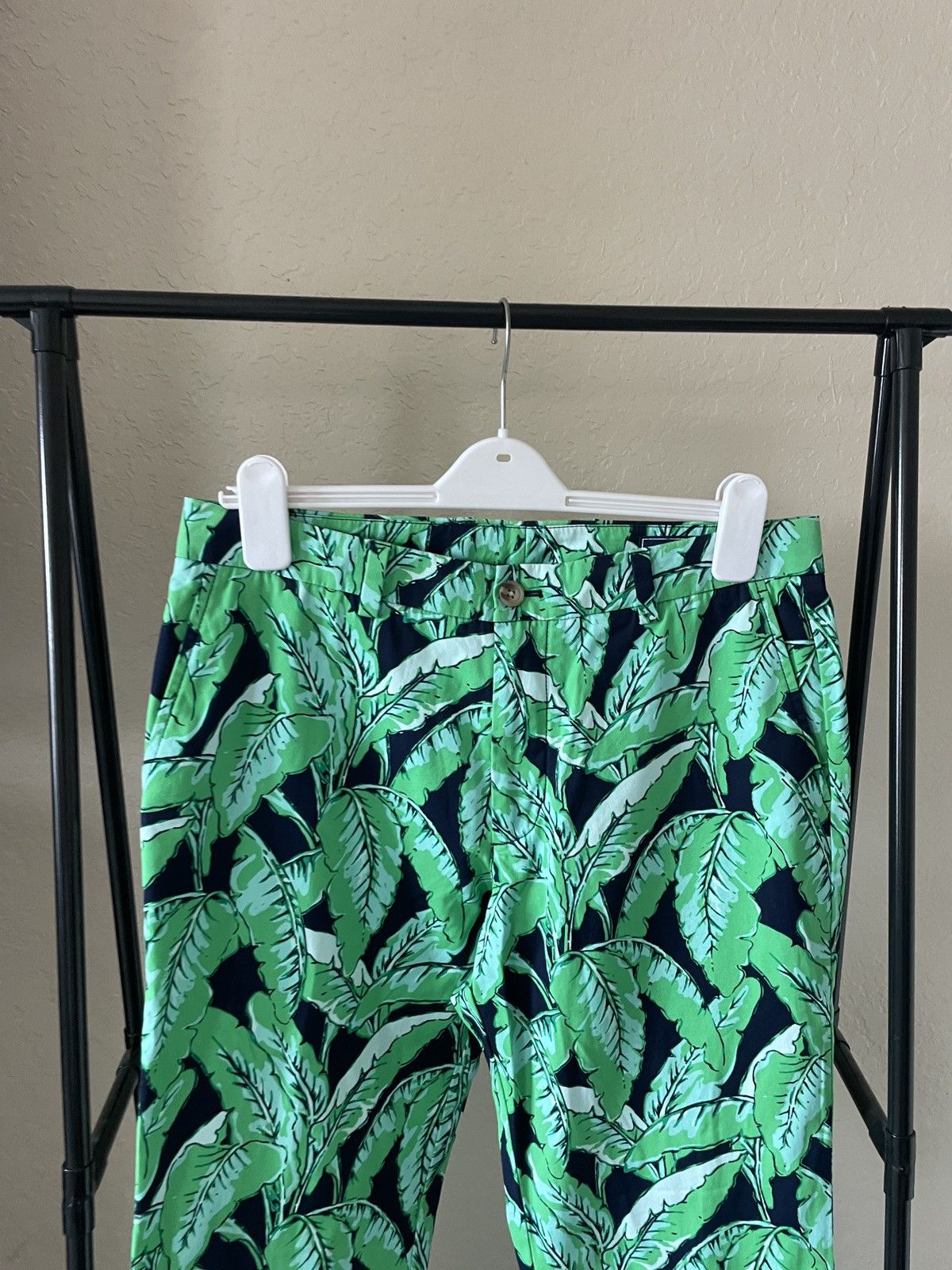 Vineyard Vines Floral FF Cotton Trousers Size US 33 - 2 Thumbnail
