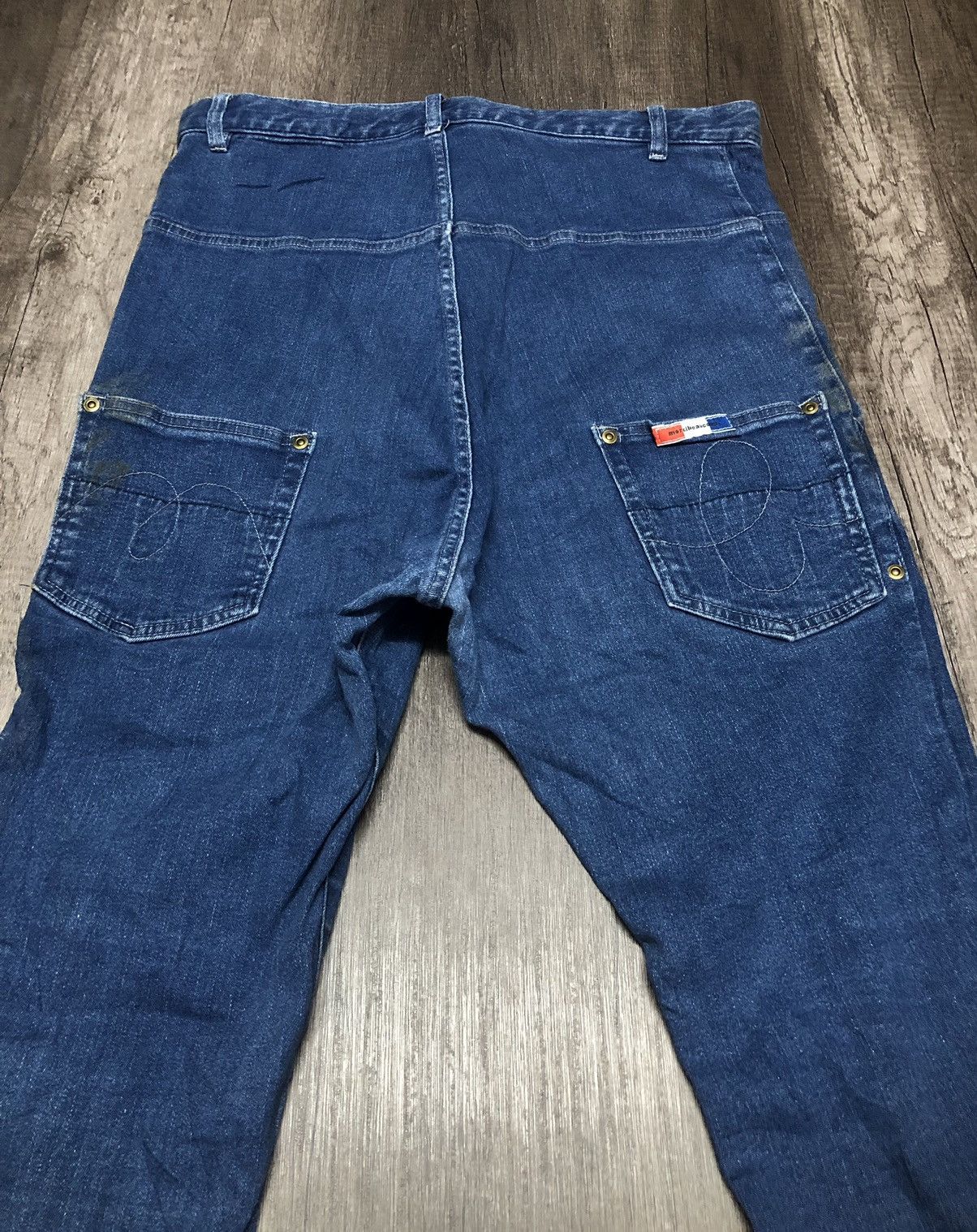 Issey Miyake × Vintage × mercibeaucoup Vintage Mercibeaucoup Issey Miyake Jeans Size 33" - 5 Thumbnail