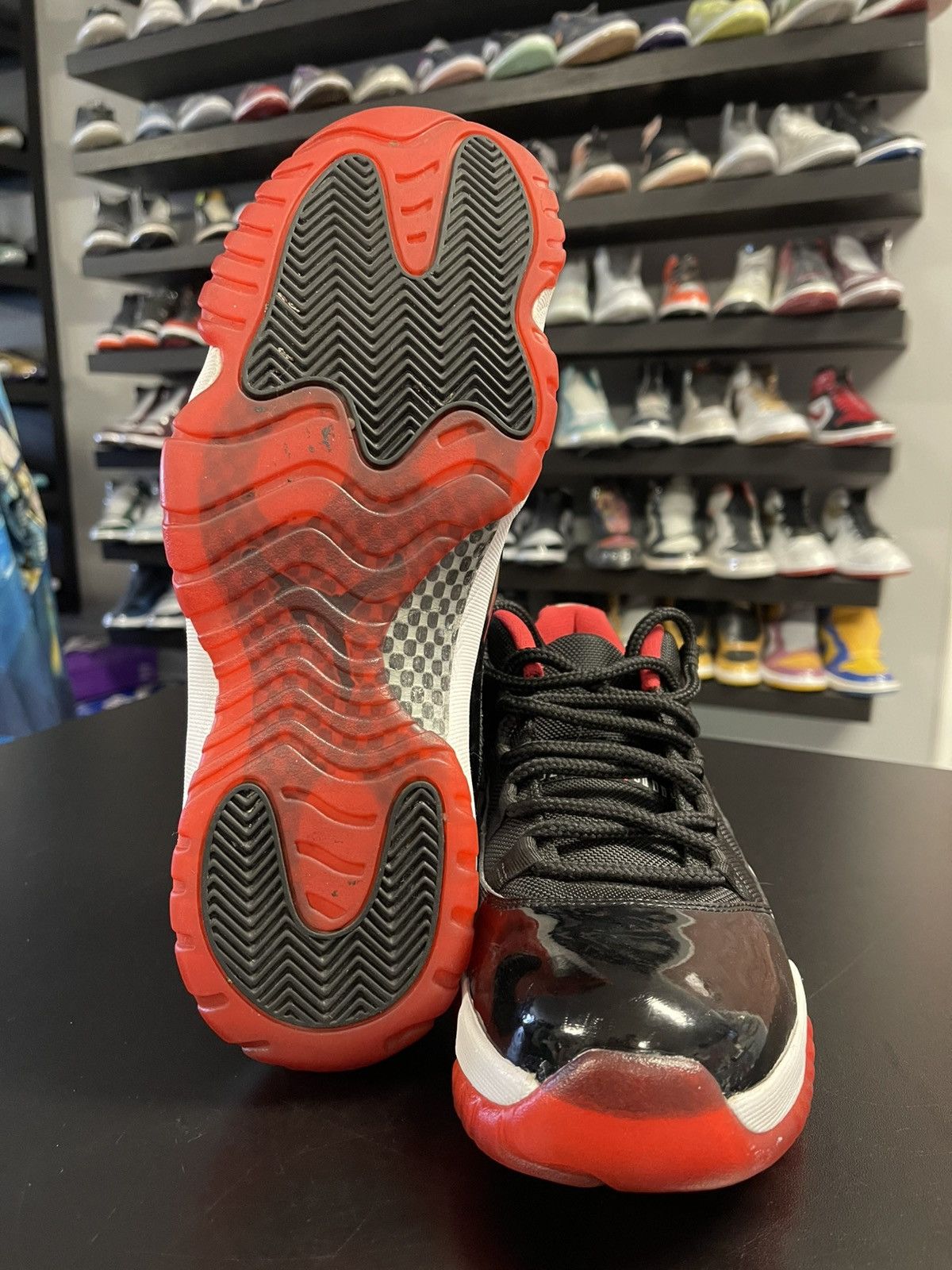 Jordan Brand Size 11 - Jordan 11 Bred Low Top OG 2015 Size US 11 / EU 44 - 10 Thumbnail