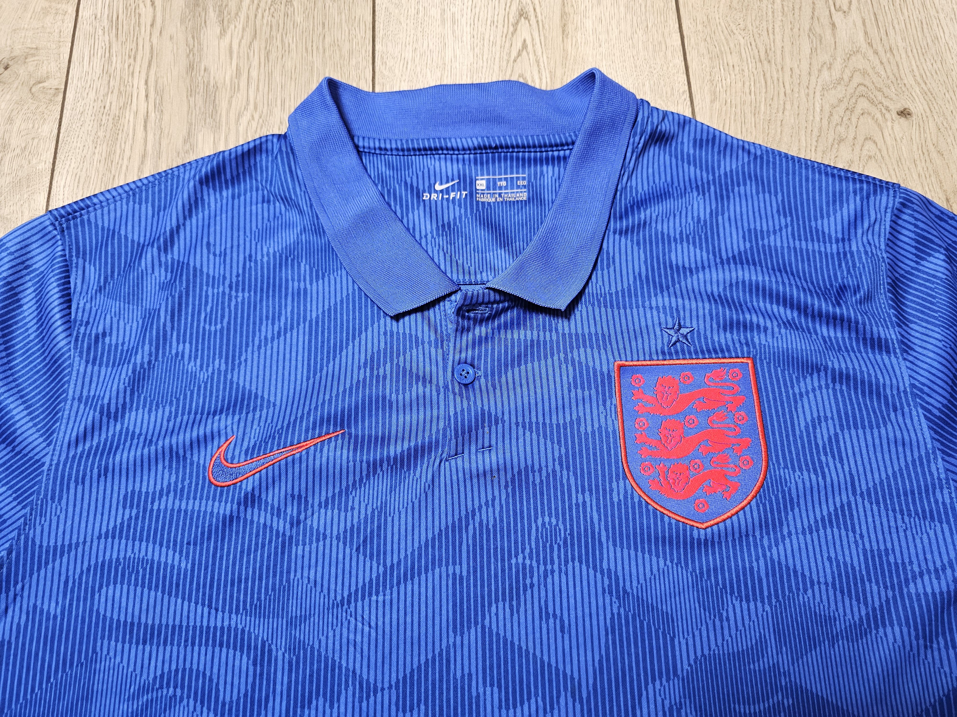 Nike ENGLAND 2020 2022 AWAY FOOTBALL SHIRT SOCCER JERSEY Size US XXL / EU 58 / 5 - 3 Thumbnail