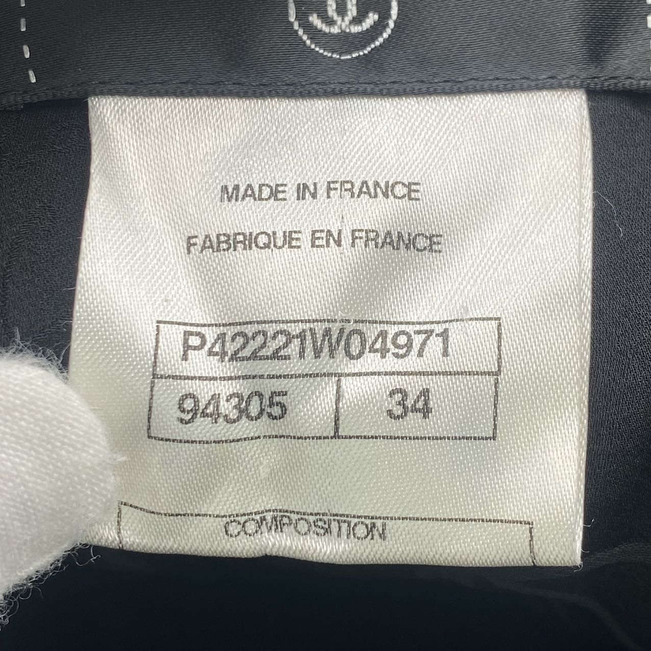 Chanel Chanel Black Dress K26WX Size XXS / US 00 / IT 34 - 6 Thumbnail