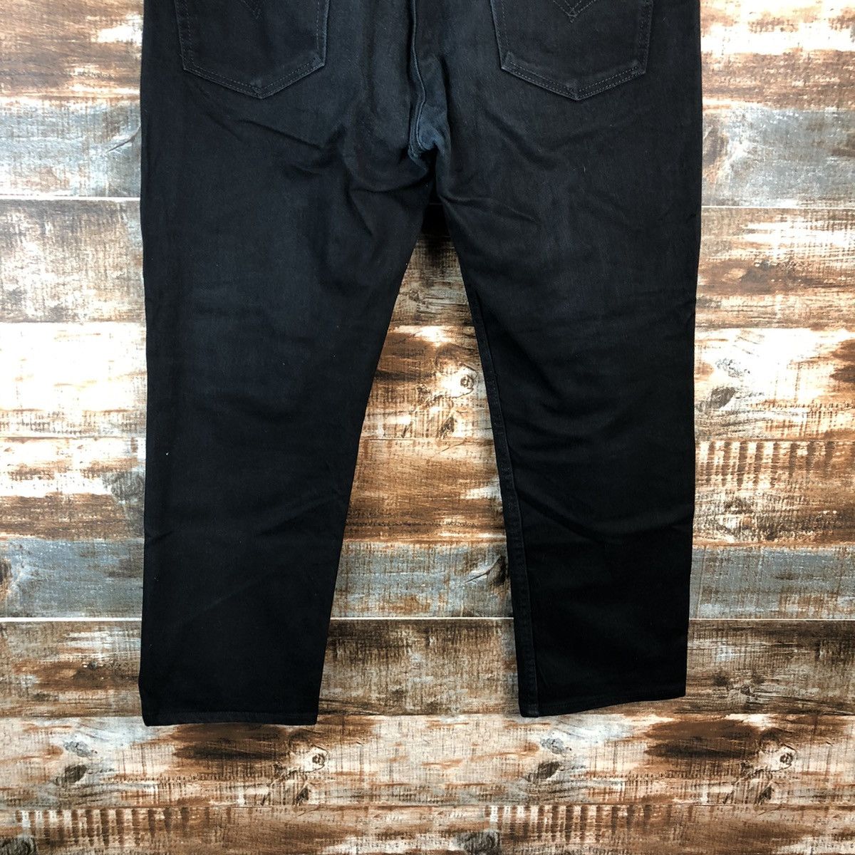 Levi's × Vintage DL Levis Black Denim Pants #C087 Size US 35 - 14 Thumbnail