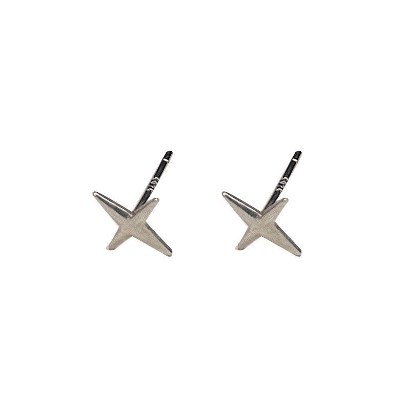 Jewelry Matchless Earrings One Pairs Chrome Jewelry Size ONE SIZE - 5 Thumbnail