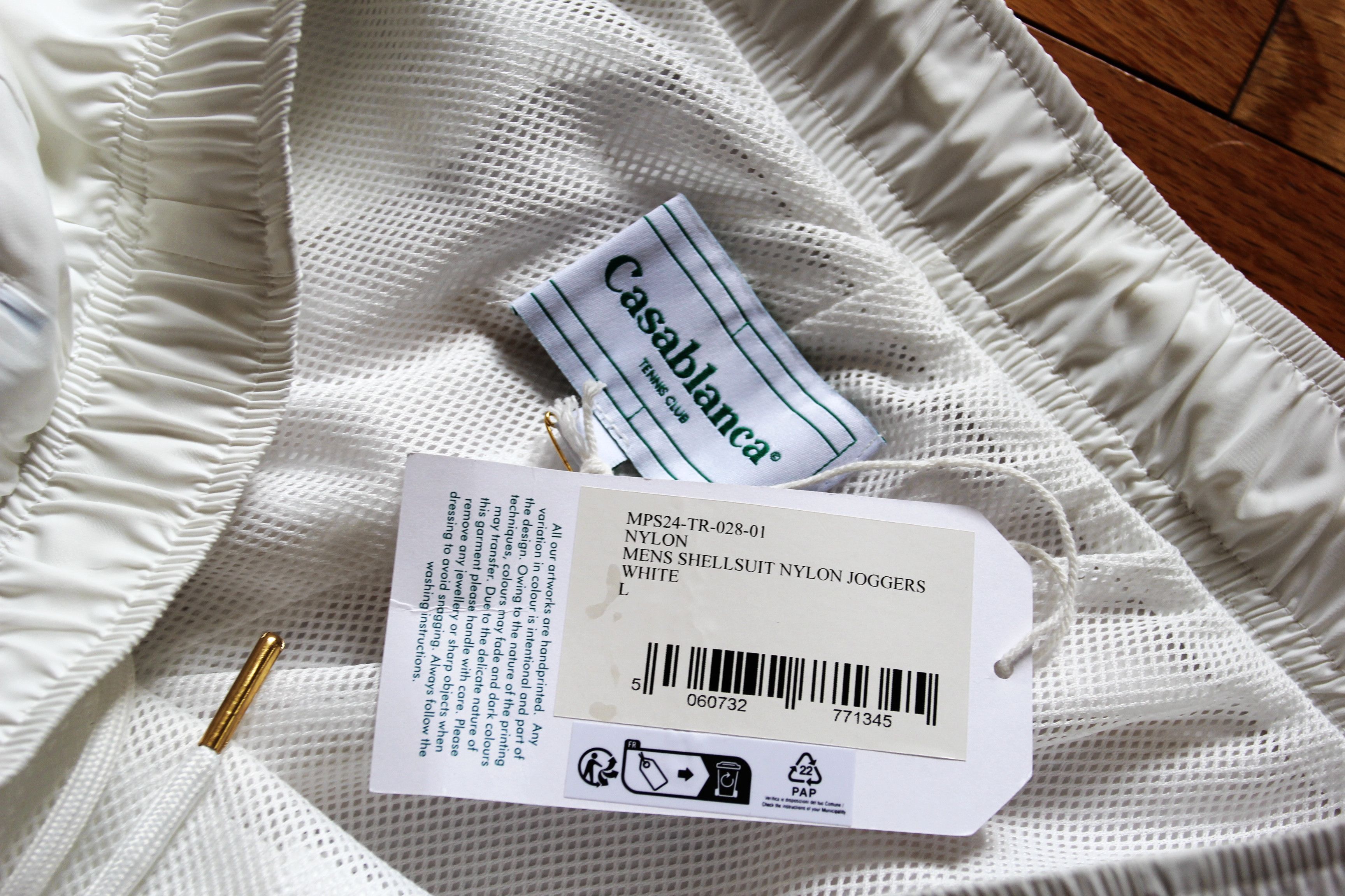 Casablanca BNWT SS24 CASABLANCA SHELLSUIT NYLON JOGGERS L Size US 36 / EU 52 - 8 Thumbnail