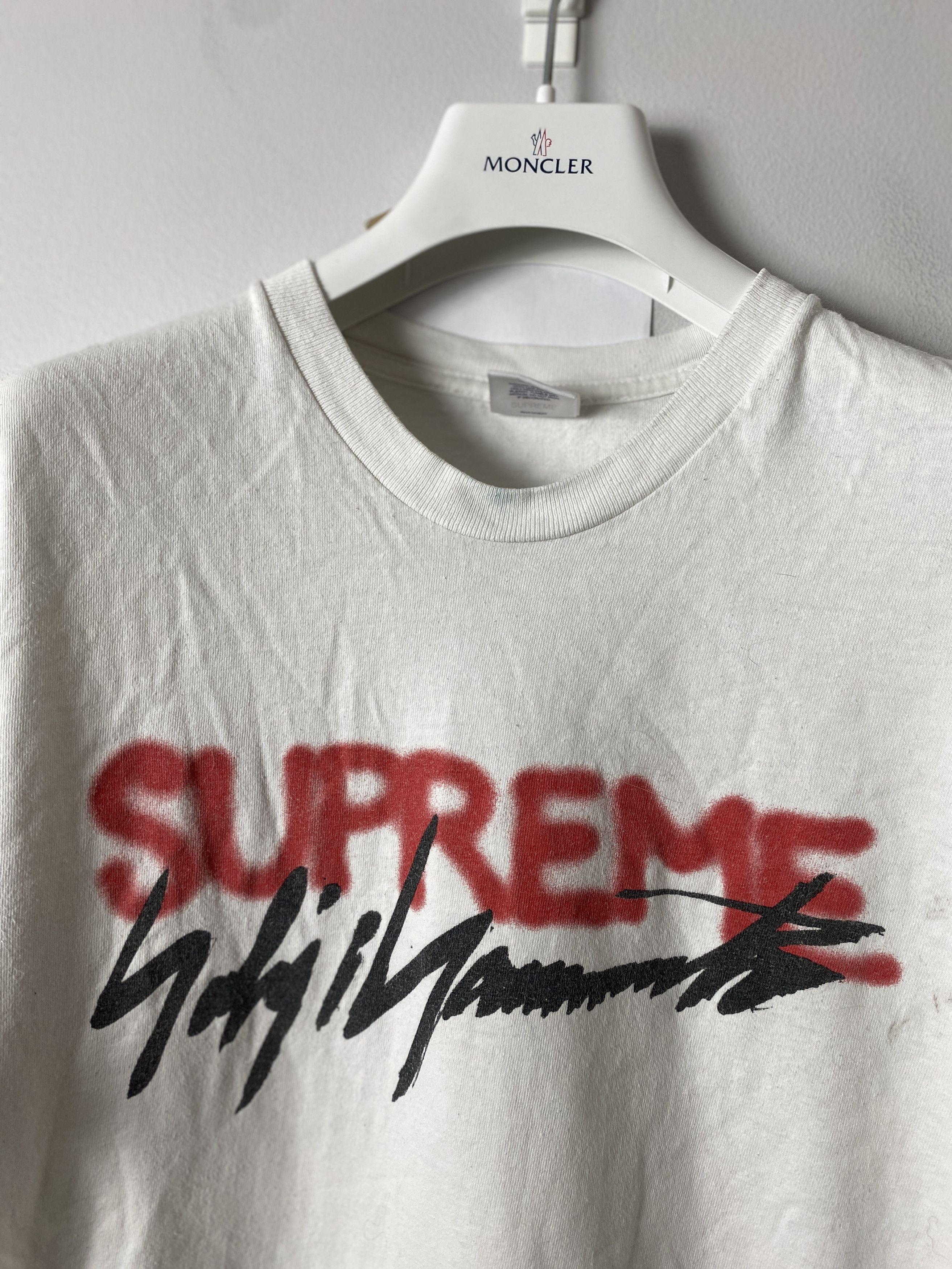 Supreme × Yohji Yamamoto Supreme x Yohji Yamamoto graffiti printed t-shirt tee Size US M / EU 48-50 / 2 - 2 Thumbnail