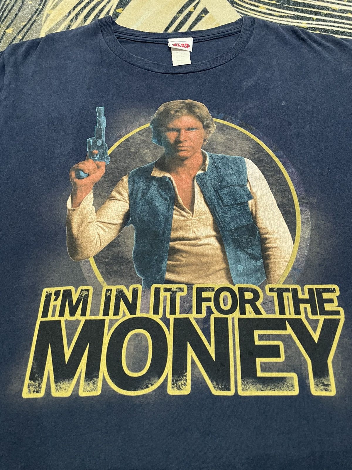 Star Wars × Vintage Vintage Star Wars Men’s T-Shirt - I’m In It For The Money 🔥 Size US L / EU 52-54 / 3 - 2 Thumbnail