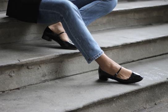 Miu Miu Miu Miu Black Mary Jane Flat Size US 7 / IT 37 - 9 Thumbnail