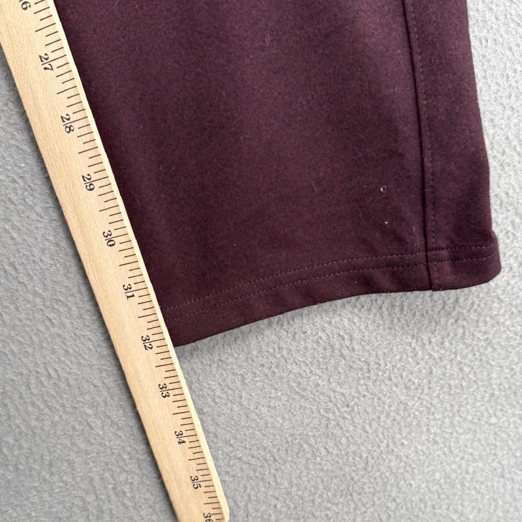 Vintage Public Rec Pants Mens 31x32 Red Performance Stretch Elastic Waist Khakis Pockets Casual Pants Size US 31 - 6 Thumbnail