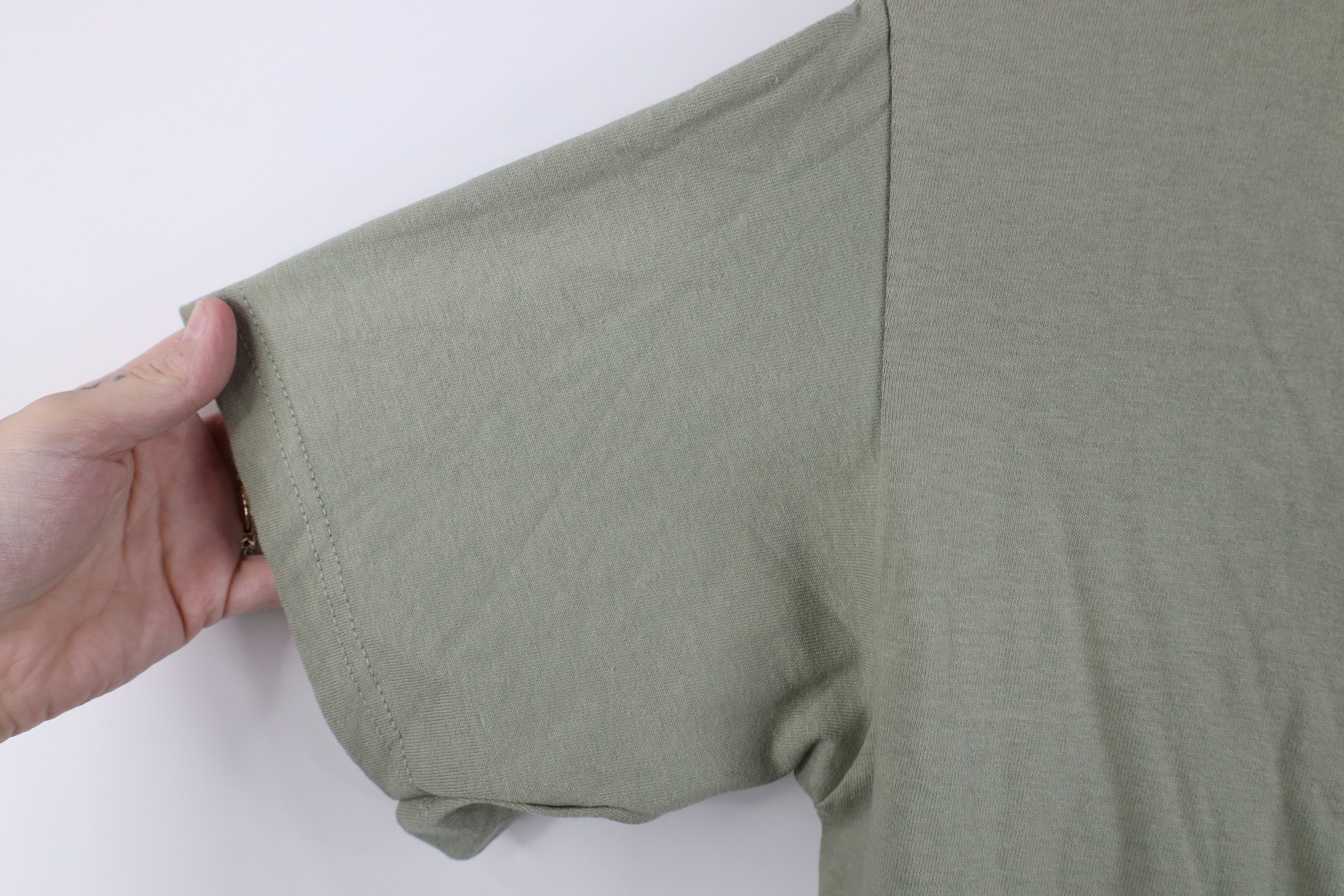 Vintage Vintage 90s Y2K Streetwear Blank Cotton Short Sleeve T-Shirt Size US M / EU 48-50 / 2 - 5 Thumbnail