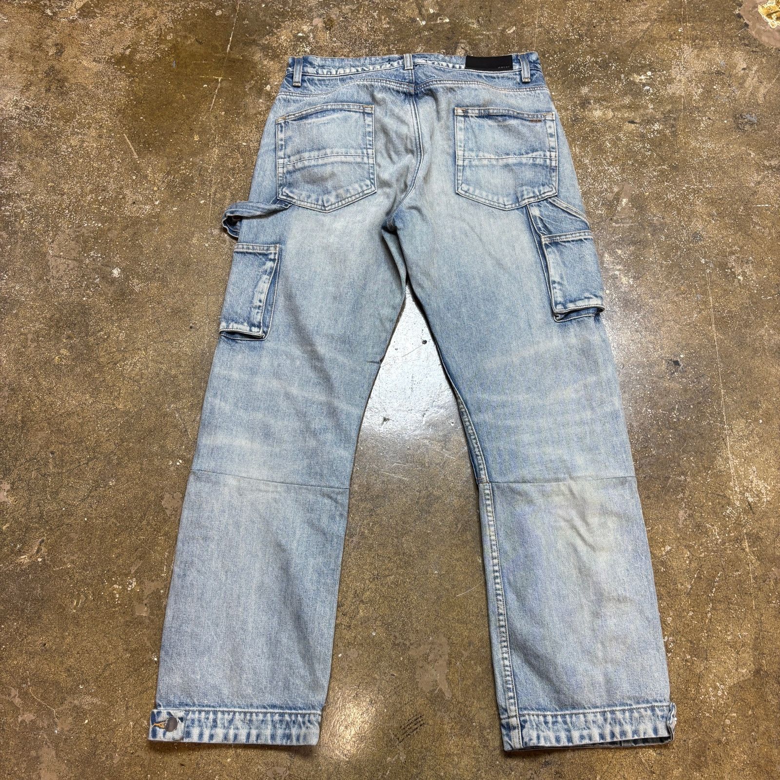 Amiri Amiri Double Knee Carpenter Jeans Men's 31x30 Baggy Skater Size US 31 - 3 Thumbnail