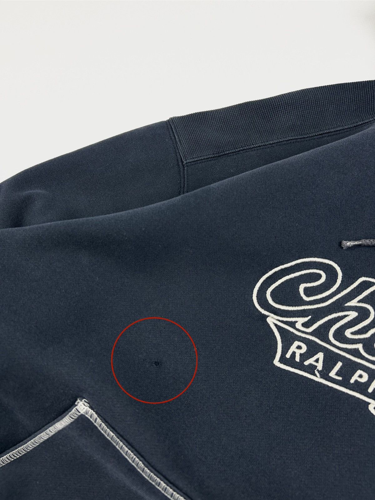 Chaps Ralph Lauren Vintage Ralph Lauren Chaps Rare Baggy Hoodie Y2k Size US L / EU 52-54 / 3 - 10 Thumbnail