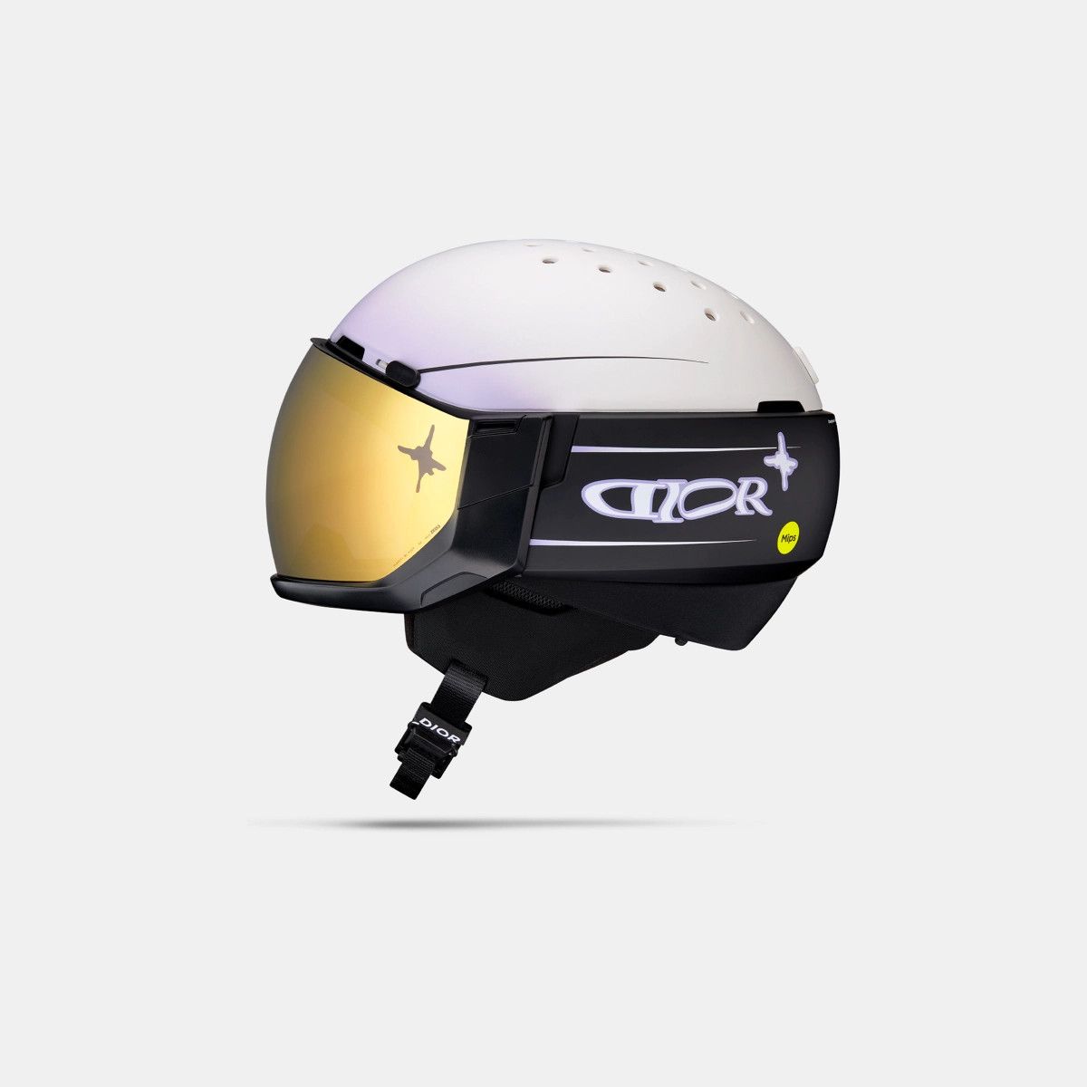 Dior o1bcso1str1225 Size:OS/Hamilton Ski Helmet in Black/White Size ONE SIZE - 1 Thumbnail