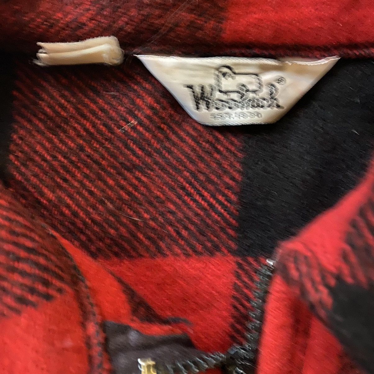 Vintage × Woolrich Woolen Mills Vtg Woolrich Plaid Zip Up Jacket Size US L / EU 52-54 / 3 - 2 Thumbnail